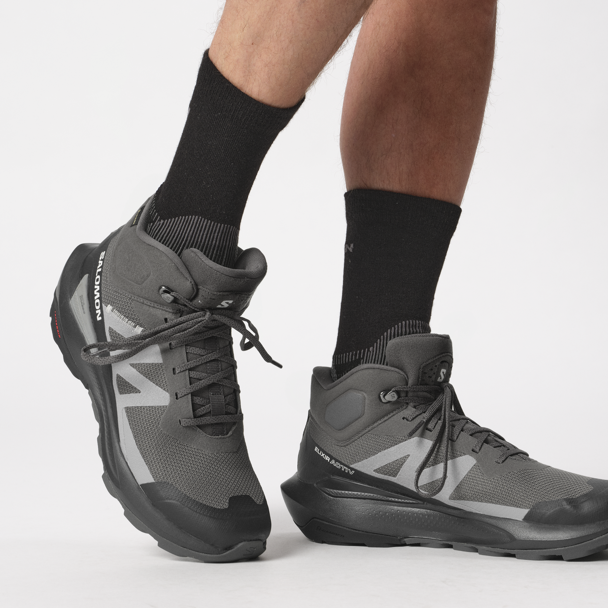 ELIXIR ACTIV MID GORE-TEX Grey | Salomon