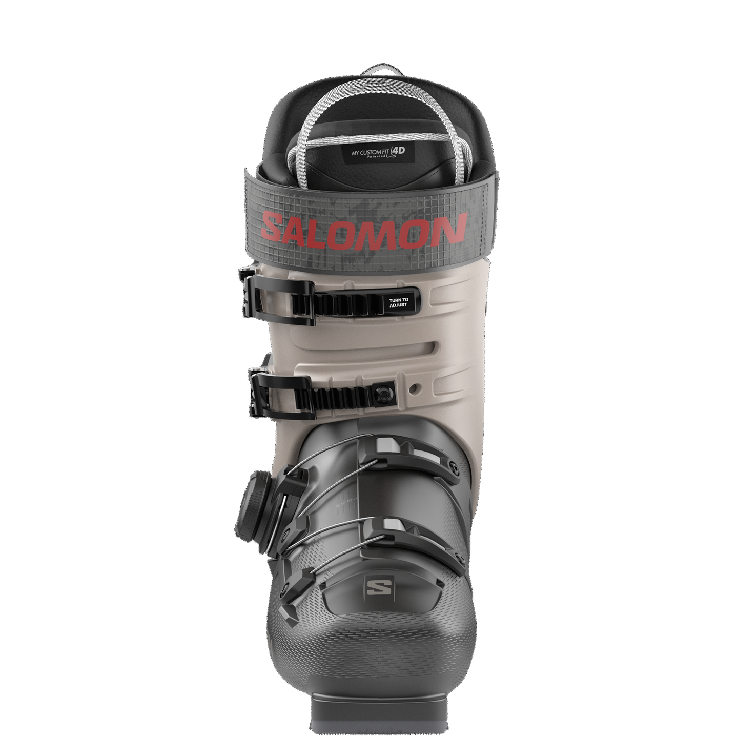 Мужские горнолыжные ботинки Salomon S/PRO Delta Boa® 120, цвет: Чёрный / Кешью — фото 4