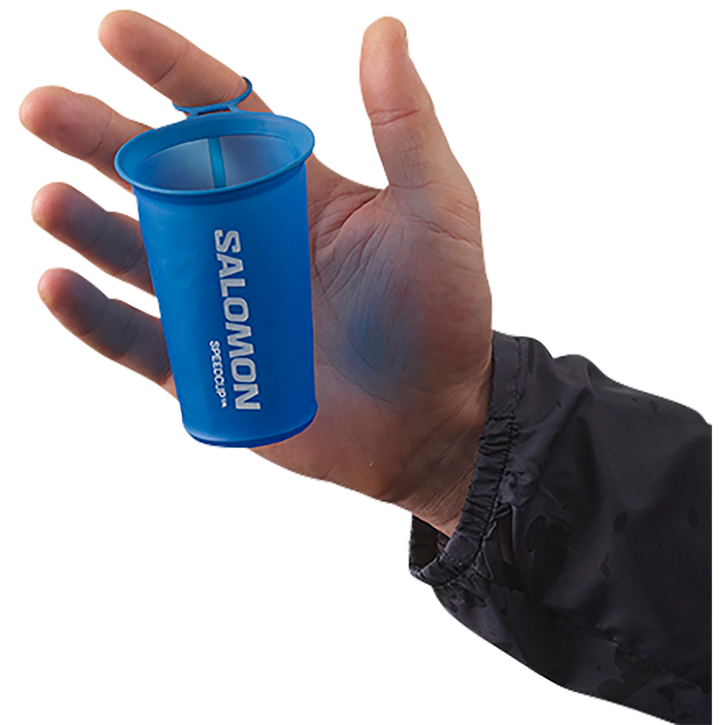 Мягкая фляга Salomon Soft Cup Speed 150 мл, цвет: Прозрачный синий — фото 4