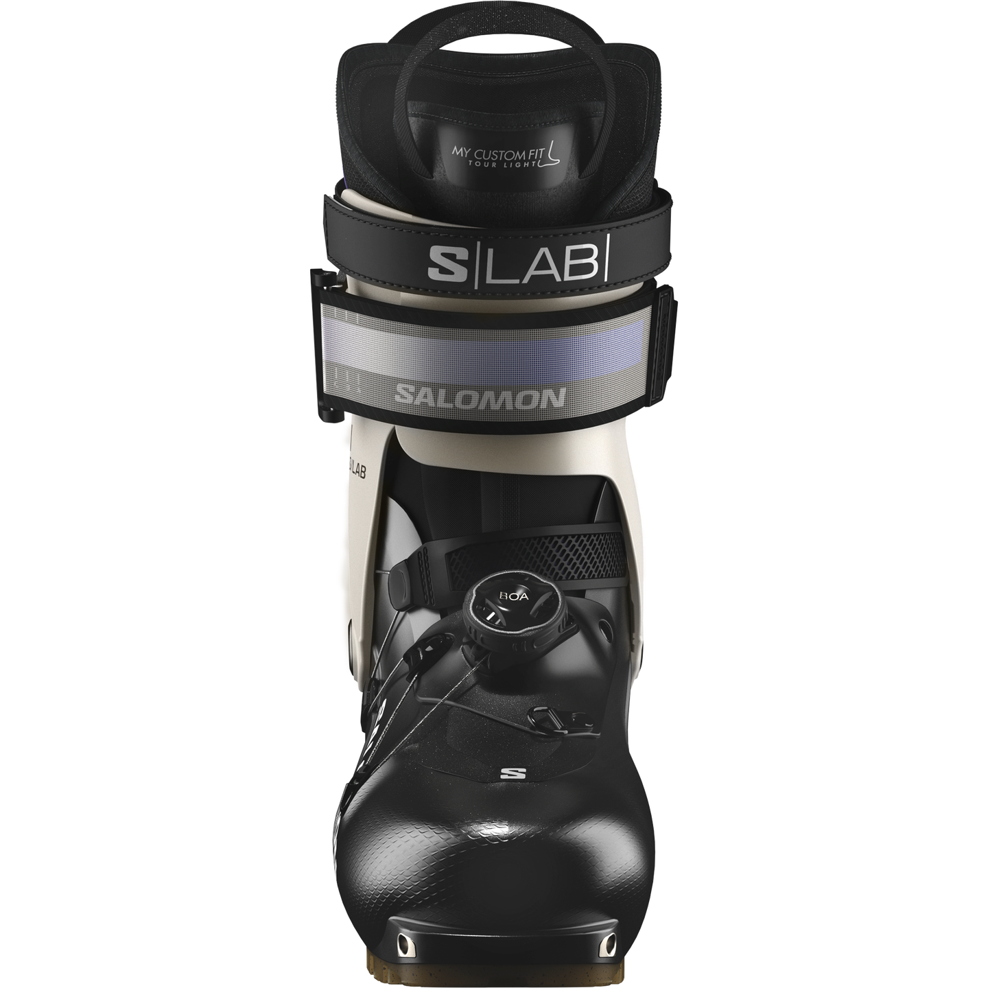Мужские кроссовки Salomon S/LAB Mtn Summit, цвет: Чёрный / Фиолетовый — фото 4
