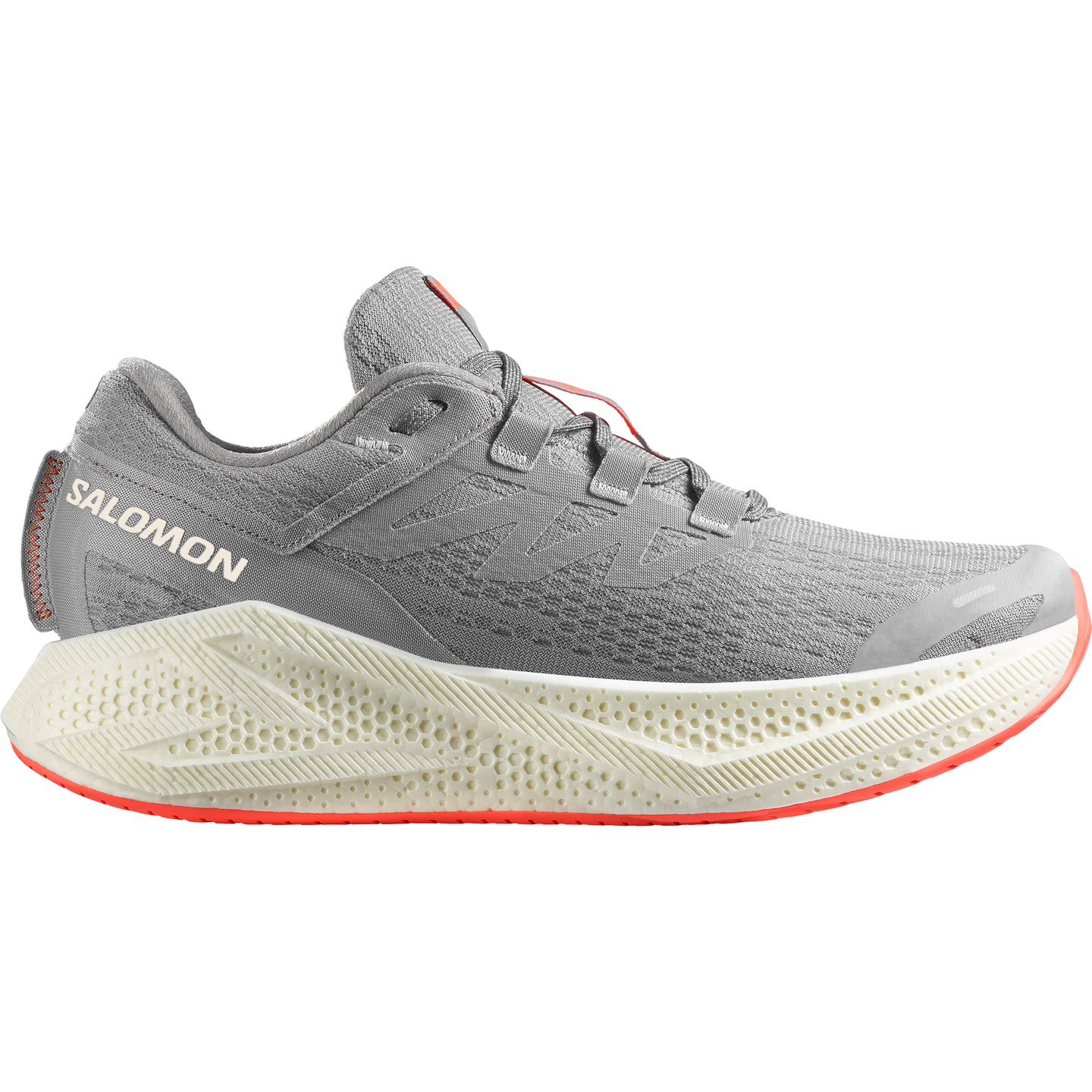 Мужские кроссовки Salomon Aero Glide 3, цвет: Ванильный ледяной / Неоновый