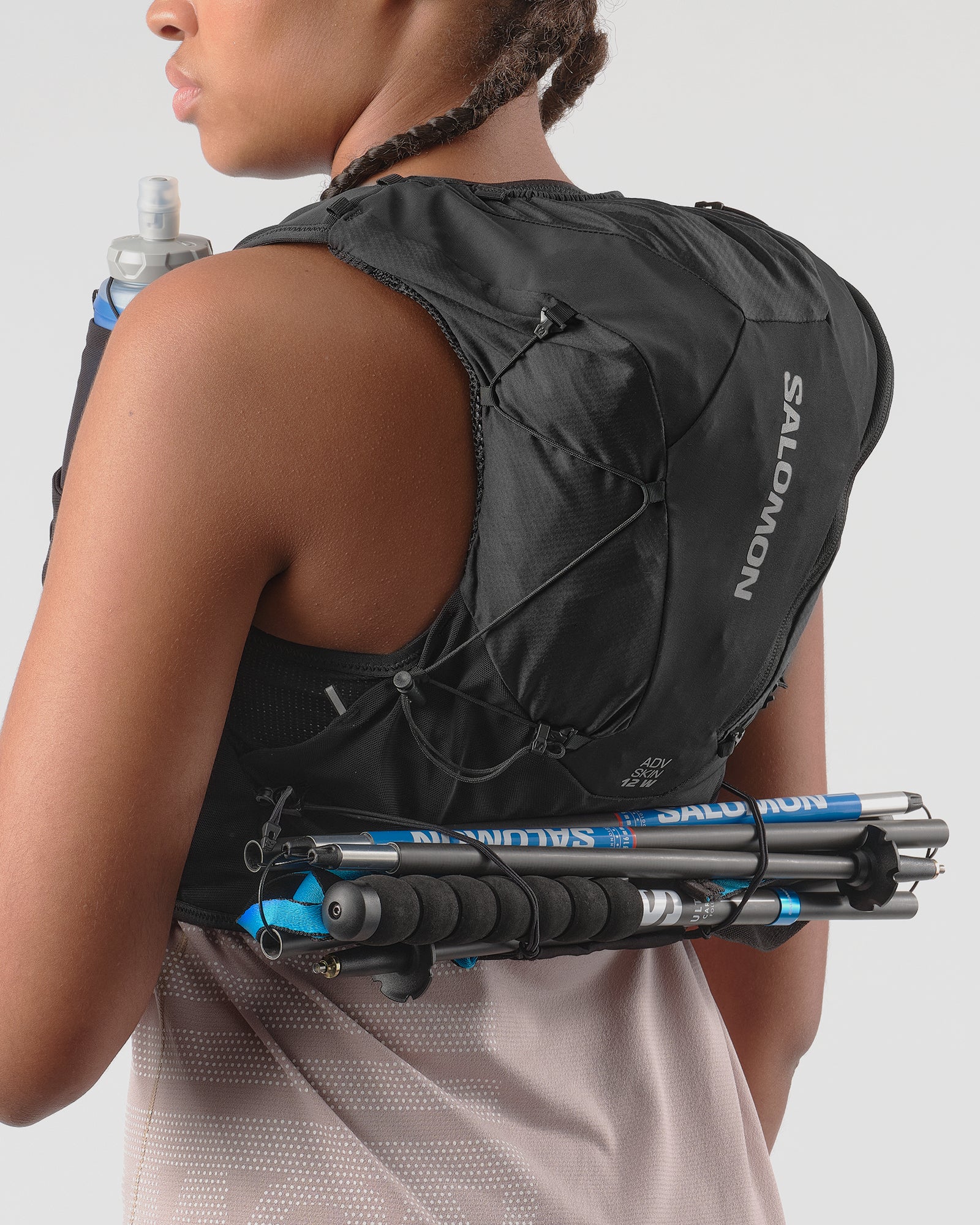 ADV SKIN 12 Women's Running Vest with flasks included | Salomon ADV SKIN 12 Women's Running Vest with flasks included | Salomon