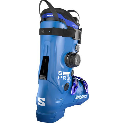 Мужские горнолыжные ботинки Salomon S/PRO Alpha C BOA® 130, цвет: Синий / Белый