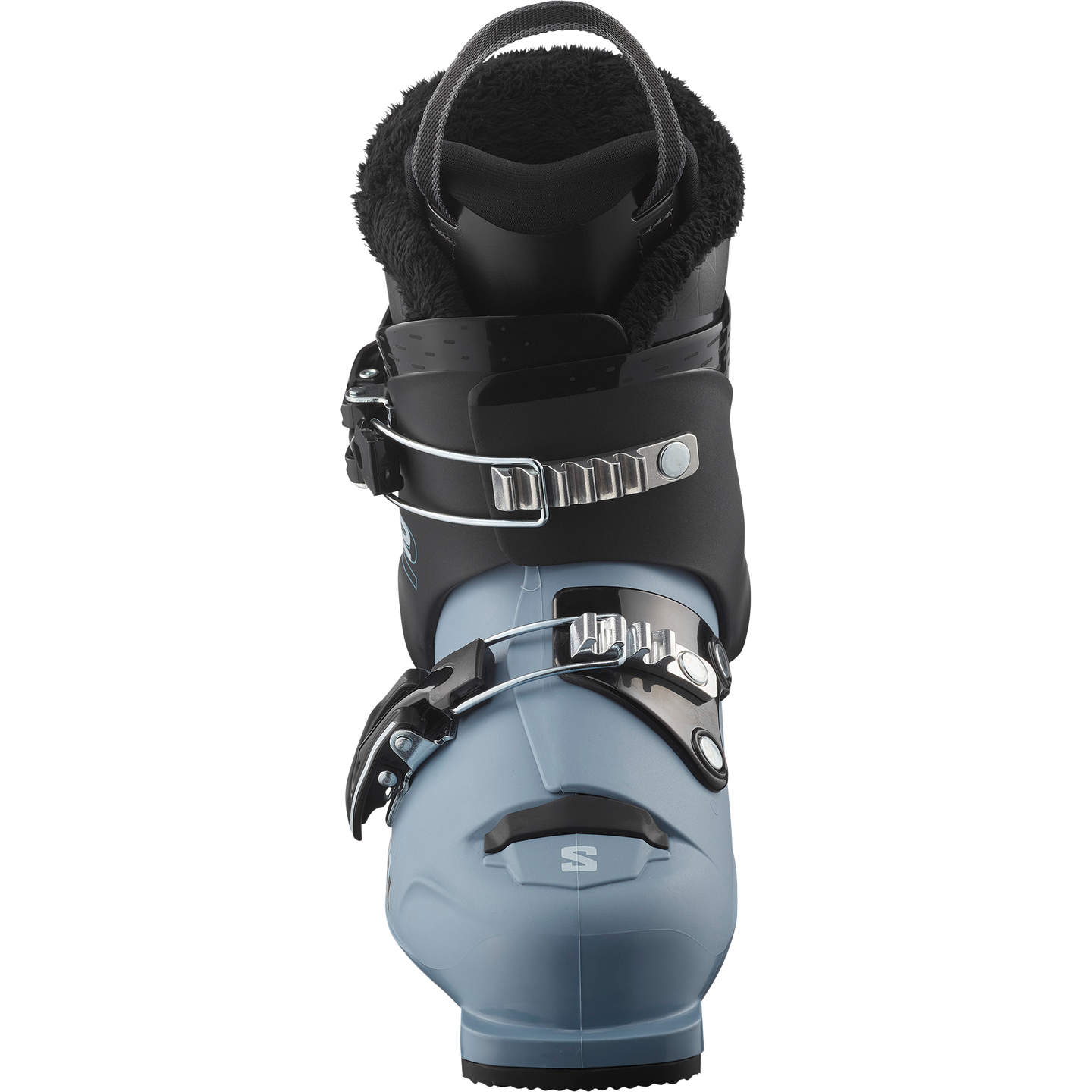 Детские горнолыжные ботинки Salomon T2, цвет: Чёрный / Синий — фото 5