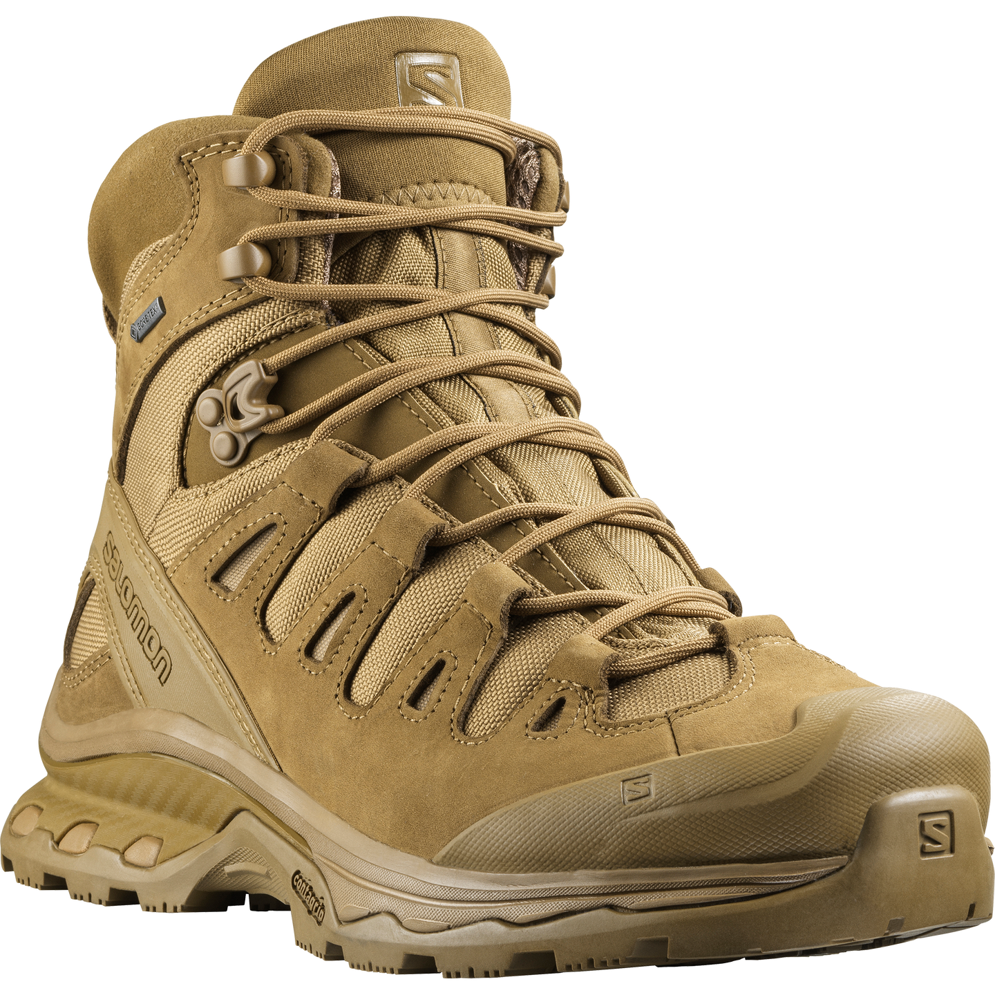 Обувь Salomon Quest 4D GORE-TEX Forces 2, цвет: Коричневый — фото 4
