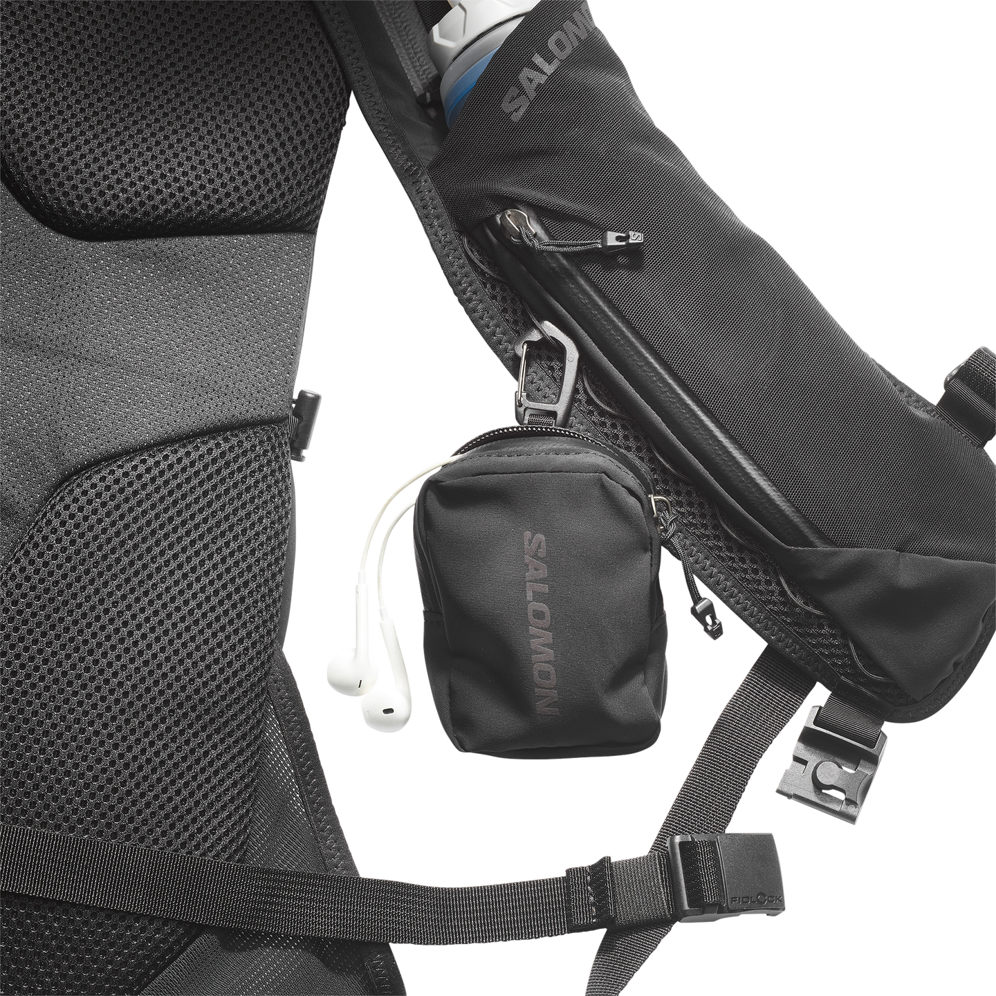 Сумка кросс-сумки через плечо Salomon ADV Cross Body, цвет: Чёрный — фото 6