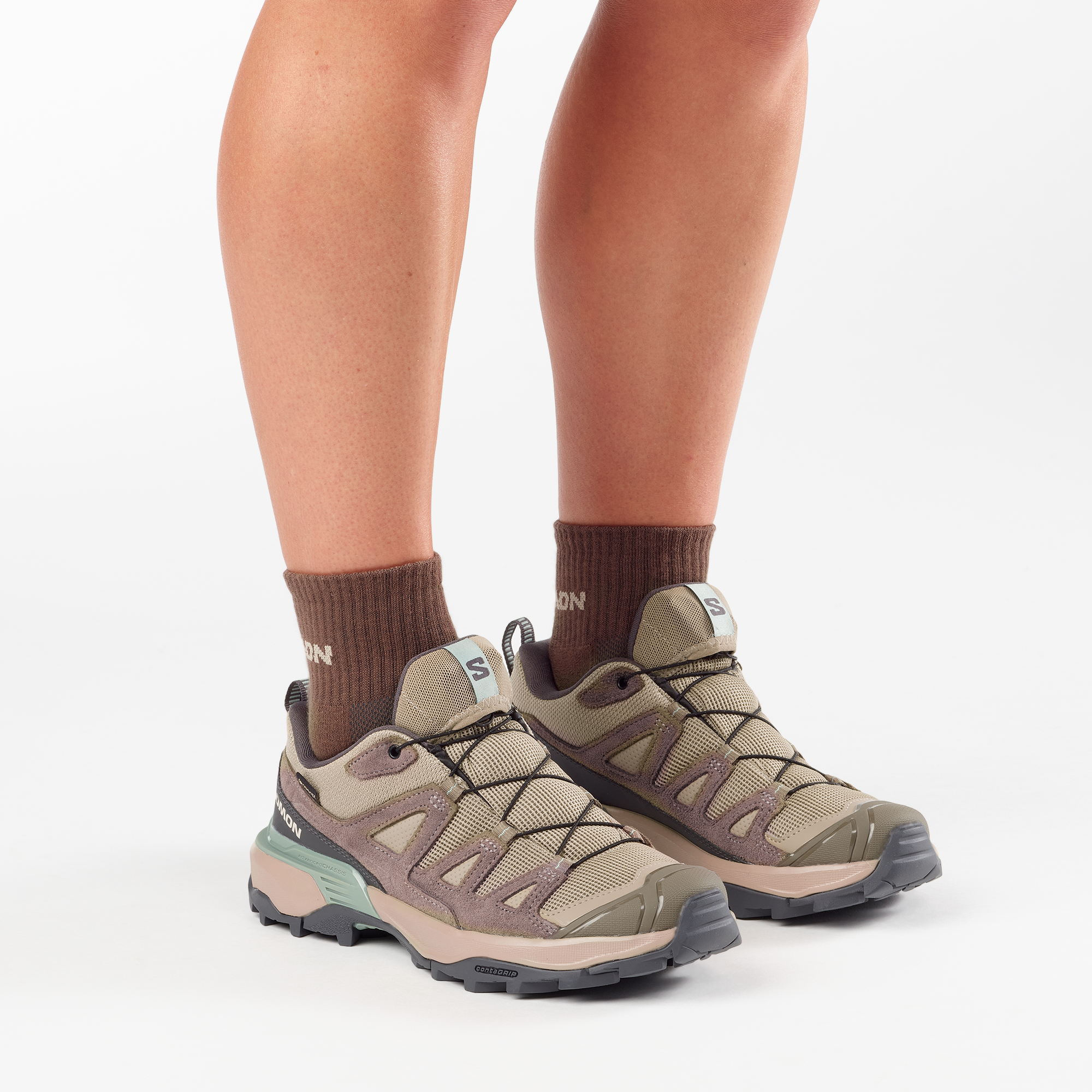Обувь Salomon X ULTRA 360 LEATHER GORE-TEX — фото 4