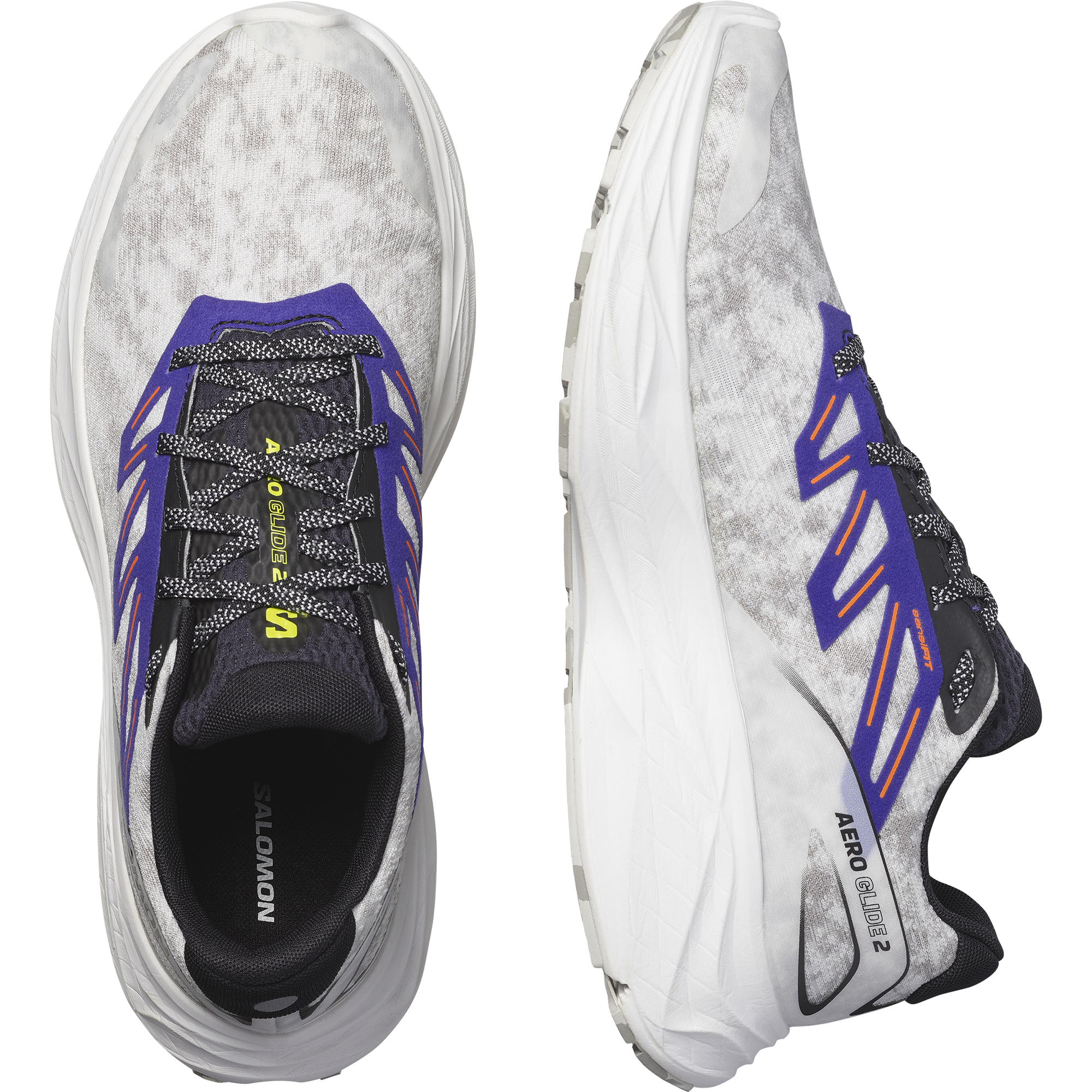 salomon◇AERO GLIDE/ローカットスニーカー/27cm/NVY/472108 AERO