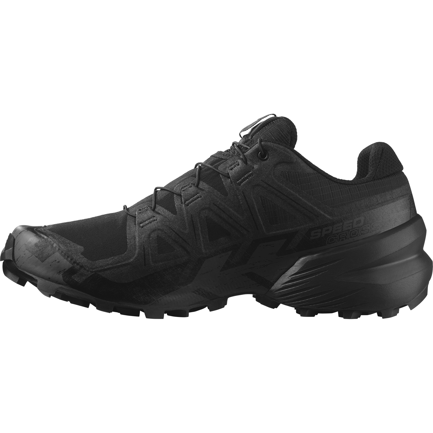 Кроссовки Salomon Speedcross 6 Forces, цвет: Чёрный — фото 3