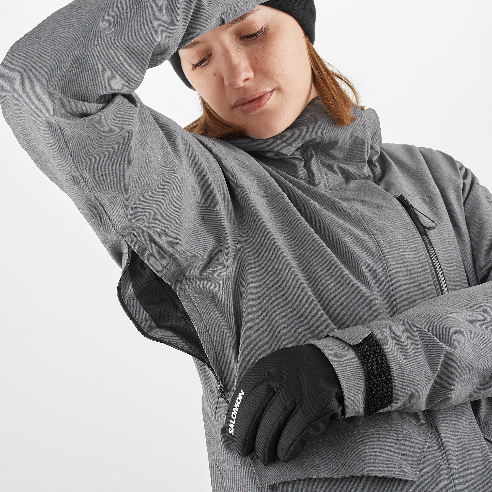 STANCE CARGO Chaqueta aislada con capucha para mujer | Salomon
