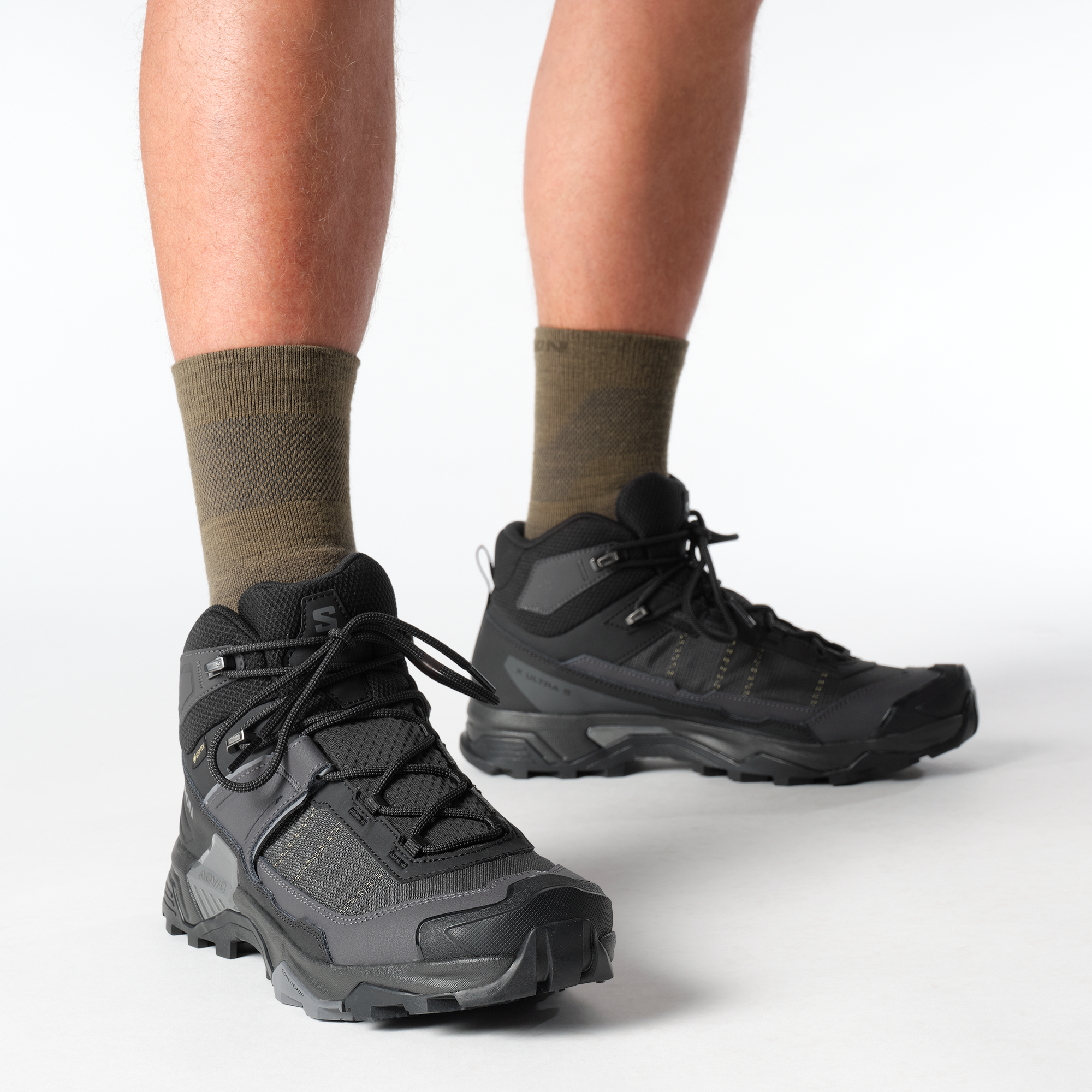X ULTRA 5 MID GORE-TEX Black | Salomon