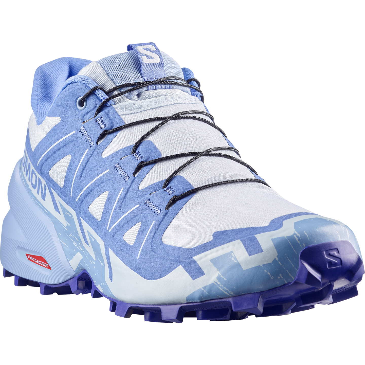 Кроссовки Salomon Speedcross 6, цвет: Синий — фото 5