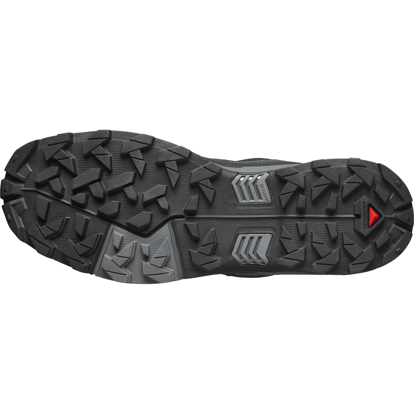 Обувь Salomon X Ultra 5 Wide GORE-TEX, цвет: Чёрный / Асфальтовый — фото 6
