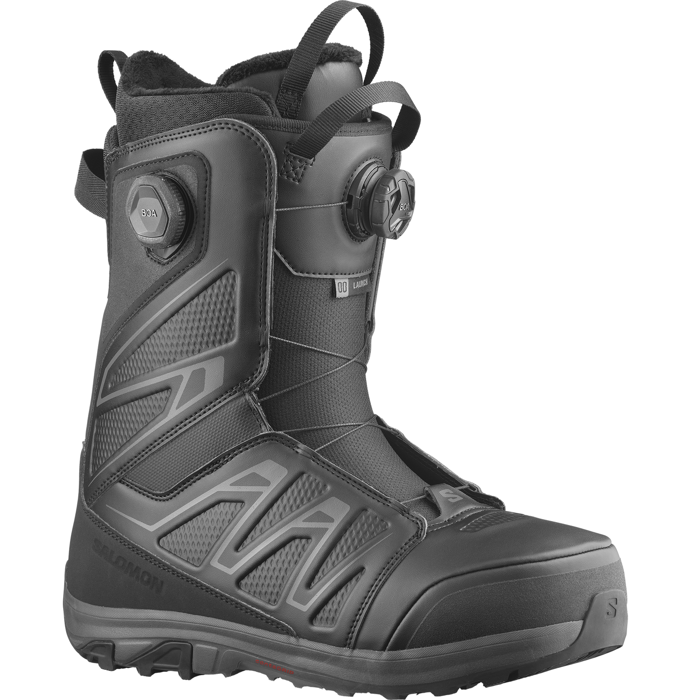 Мужские ботинки для сноуборда Salomon Launch Boa® SJ BOA®, цвет: Чёрный — фото 1