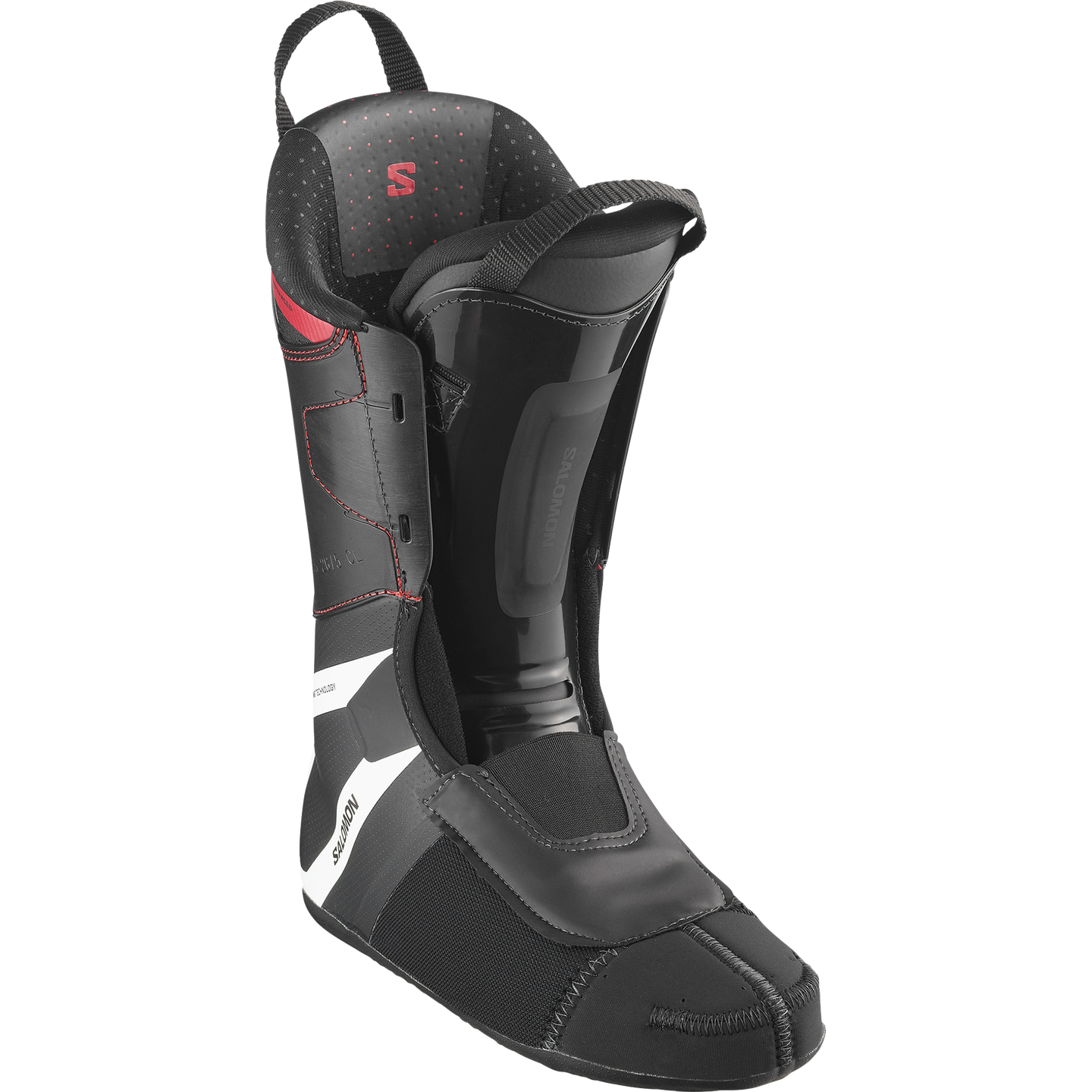 Мужские горнолыжные ботинки Salomon S/Pro Alpha C Boa 110, цвет: Кешью / Чёрный — фото 1