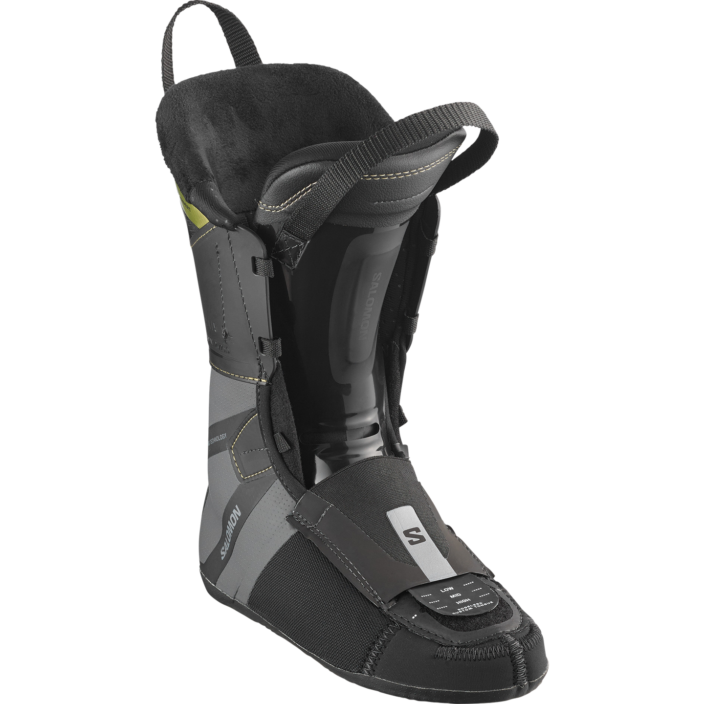 Женские горнолыжные ботинки Salomon S/Pro Alpha C Boa 105, цвет: Берёзовый / Чёрный — фото 1