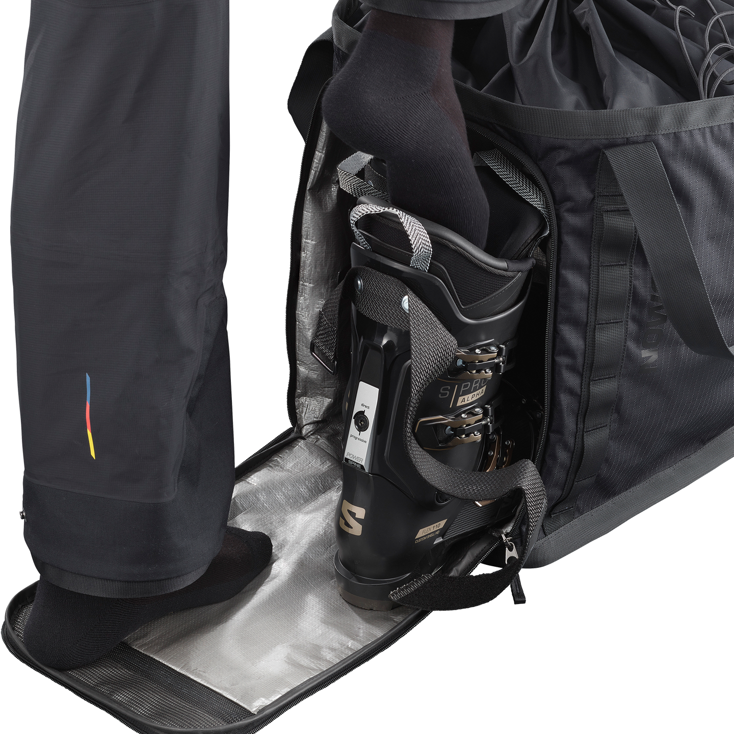 Сумка Salomon Extend Max Gearbag, цвет: Чёрный — фото 5