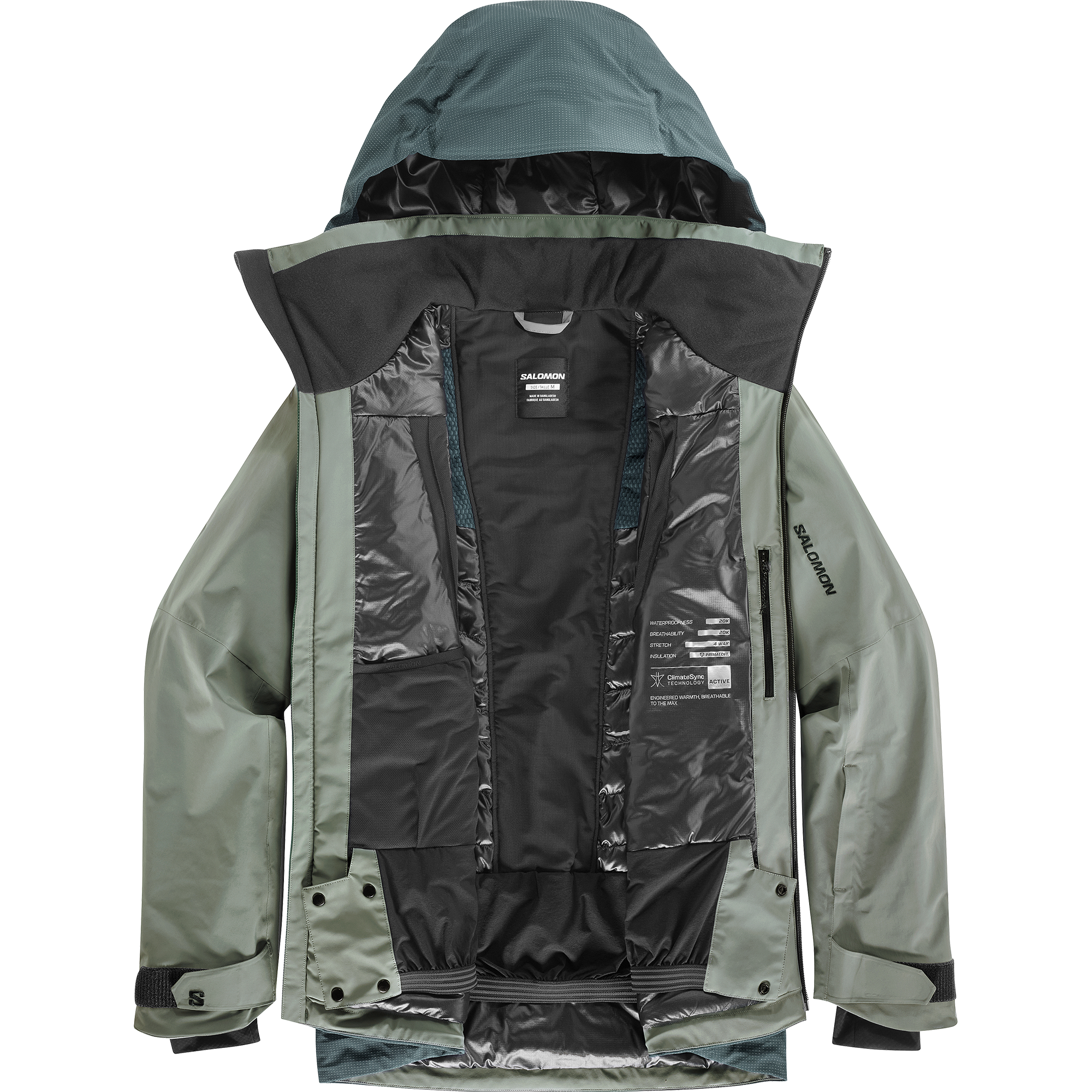 SPECTRAL Men's Insulated Hooded Jacket | Salomon