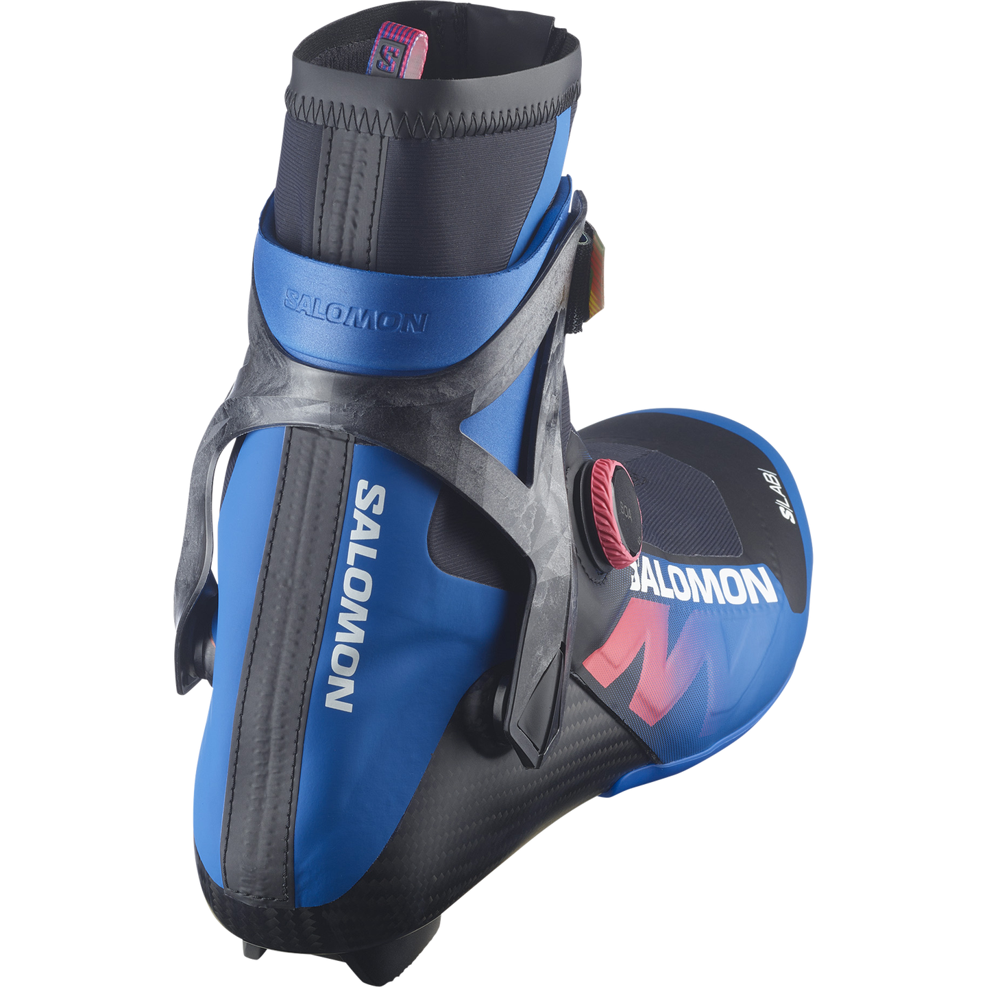Ботинки Salomon S/LAB Equipe Skate Boa®, цвет: Чёрный / Синий — фото 2