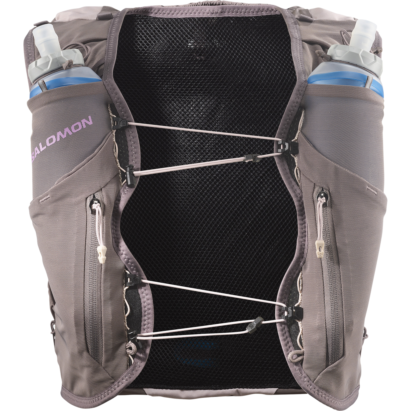 Женская сумка Salomon Adv Skin 12 Gradient, цвет: Железный / Теневой серый — фото 9