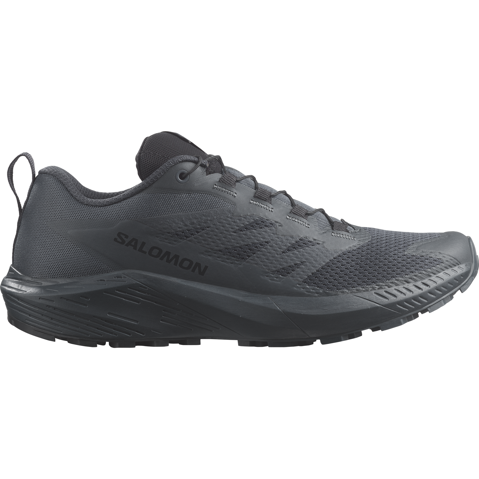 【美品】SALOMON sense ride 5 GTX SALOMON SENSE RIDE 5 GTX/GORE-TEX (MENS) BLACK/MAGNET/BLACK