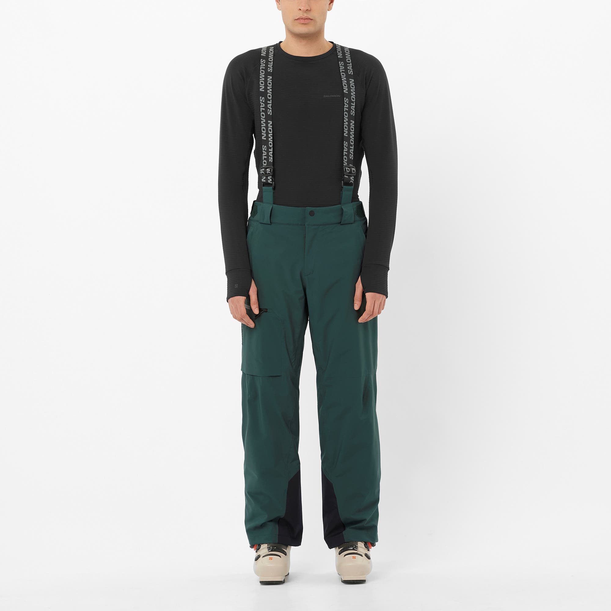 pantalon ski salomon hombre Pantalones de esqu alpino UNTRACKED para hombre, color verde oliva/jaspeado, M/R : Ropa, Zapatos y Joyera The Salomon Edge Pant Mens is an insulated ski pant designed for cruising the slopes Salomon Men's Ski Pants &
