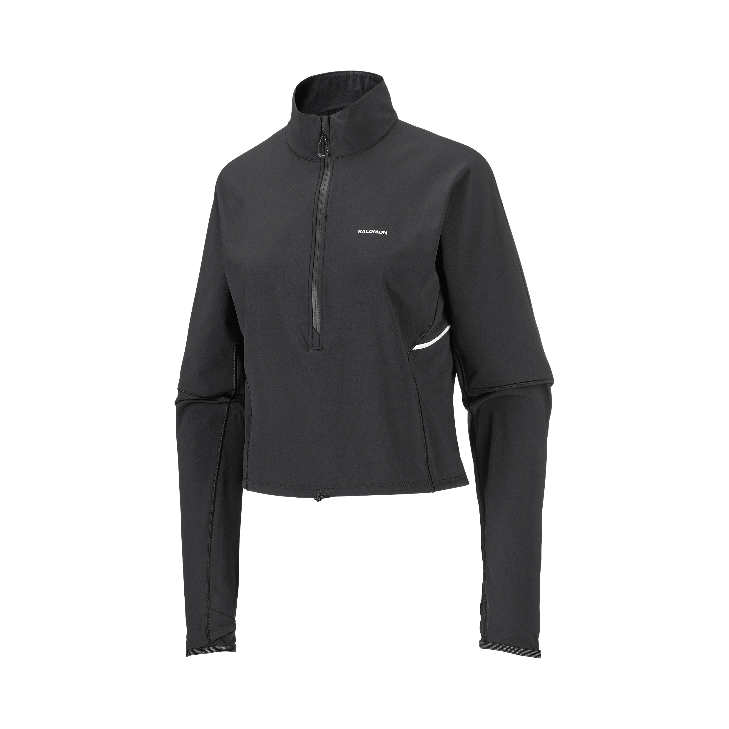 メロディー SENSE AERO HYBRID Women's Half Zip Midlayer | Salomon