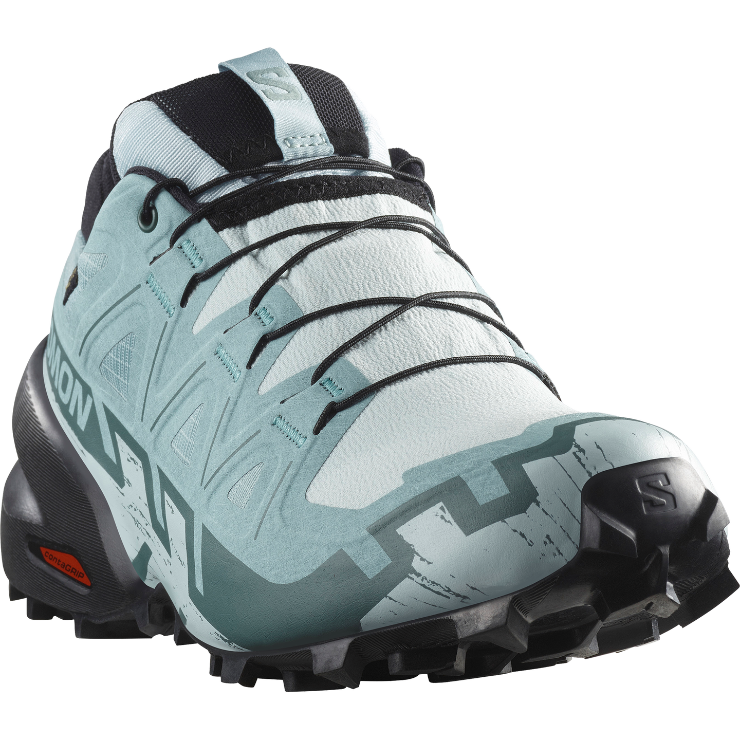 Мужские кроссовки Salomon Speedcross 6 GORE-TEX, цвет: Синий / Чёрный — фото 5