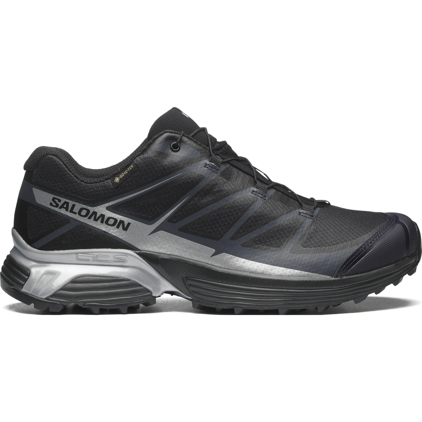 Кроссовки Salomon Xt-Pathway GORE-TEX, цвет: Чёрный / Серебряный — фото 1