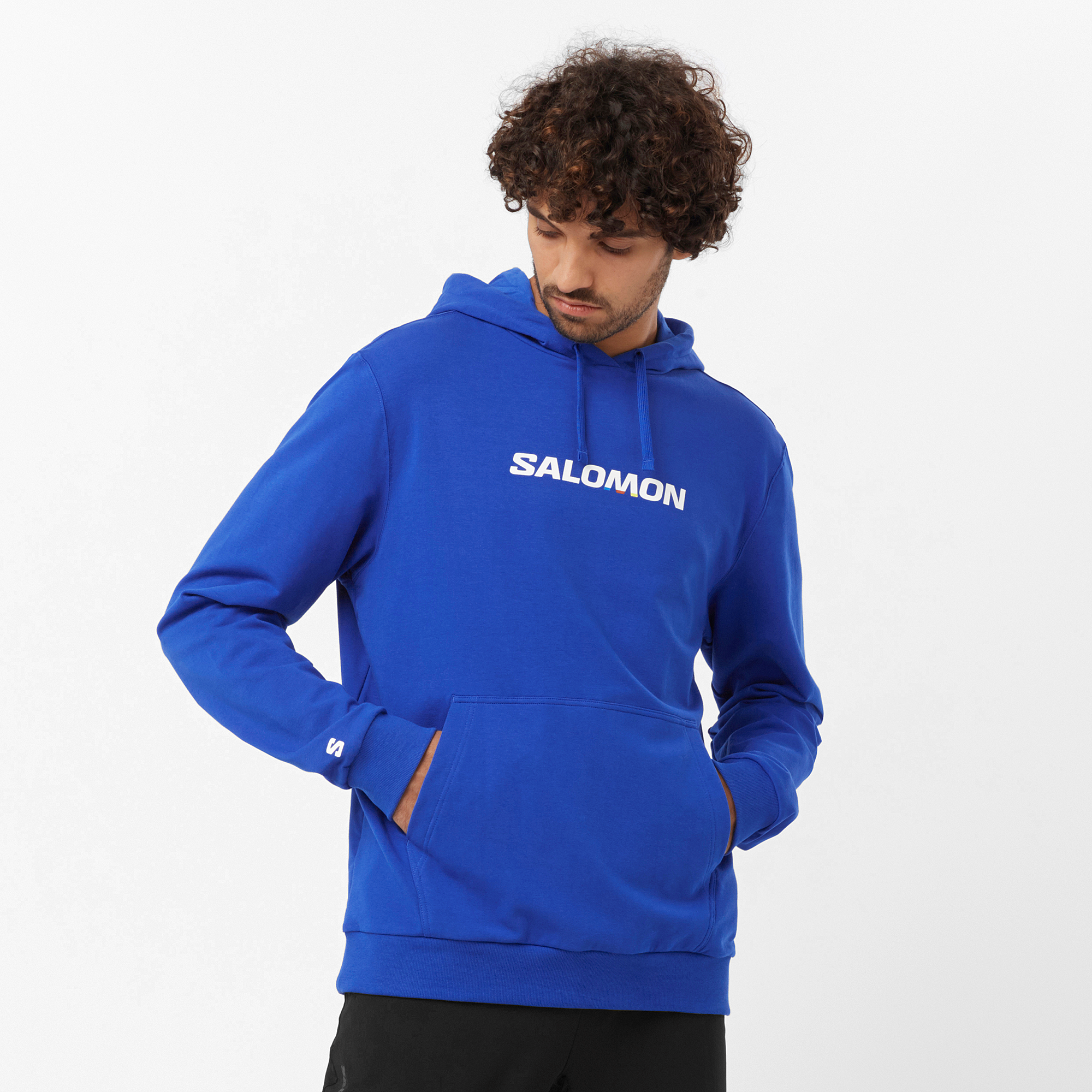 SALOMON LOGO PERFORMANCE Kapuzen-Sweatshirt Herren Salomon