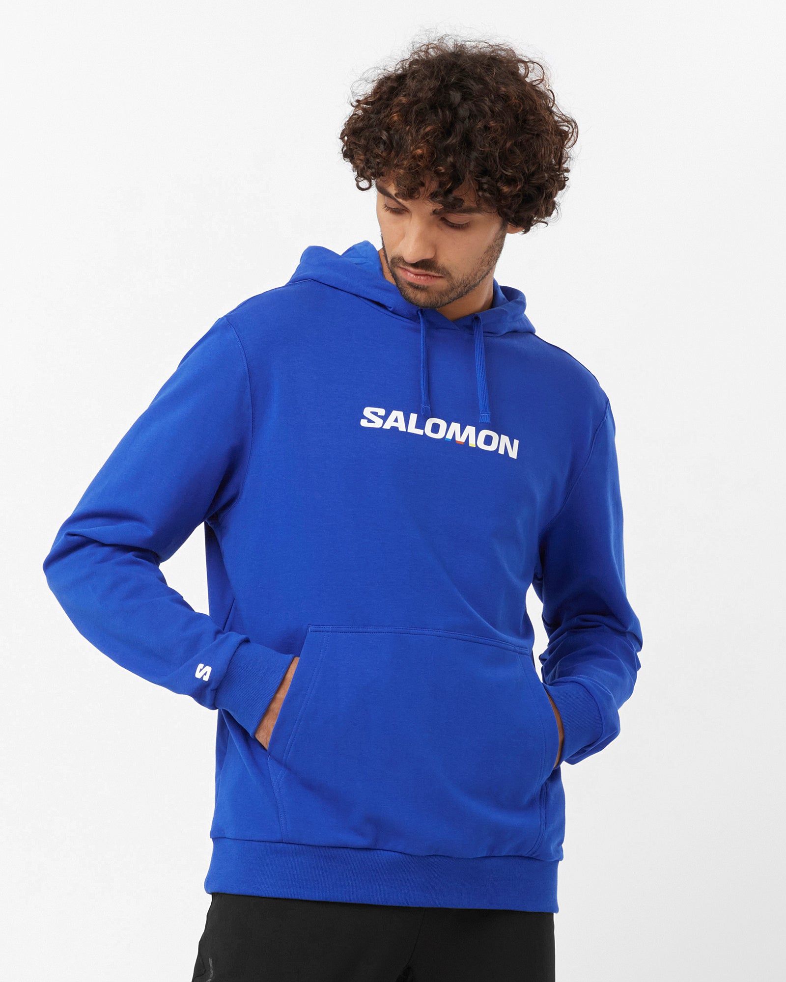 SALOMON LOGO PERFORMANCE Kapuzen-Sweatshirt Herren Salomon