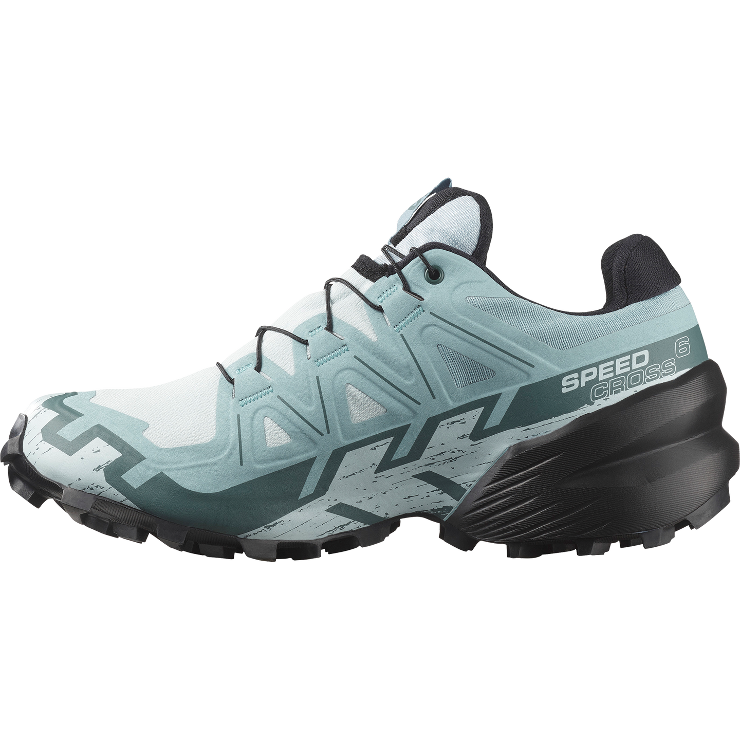 Мужские кроссовки Salomon Speedcross 6 GORE-TEX, цвет: Синий / Чёрный — фото 3