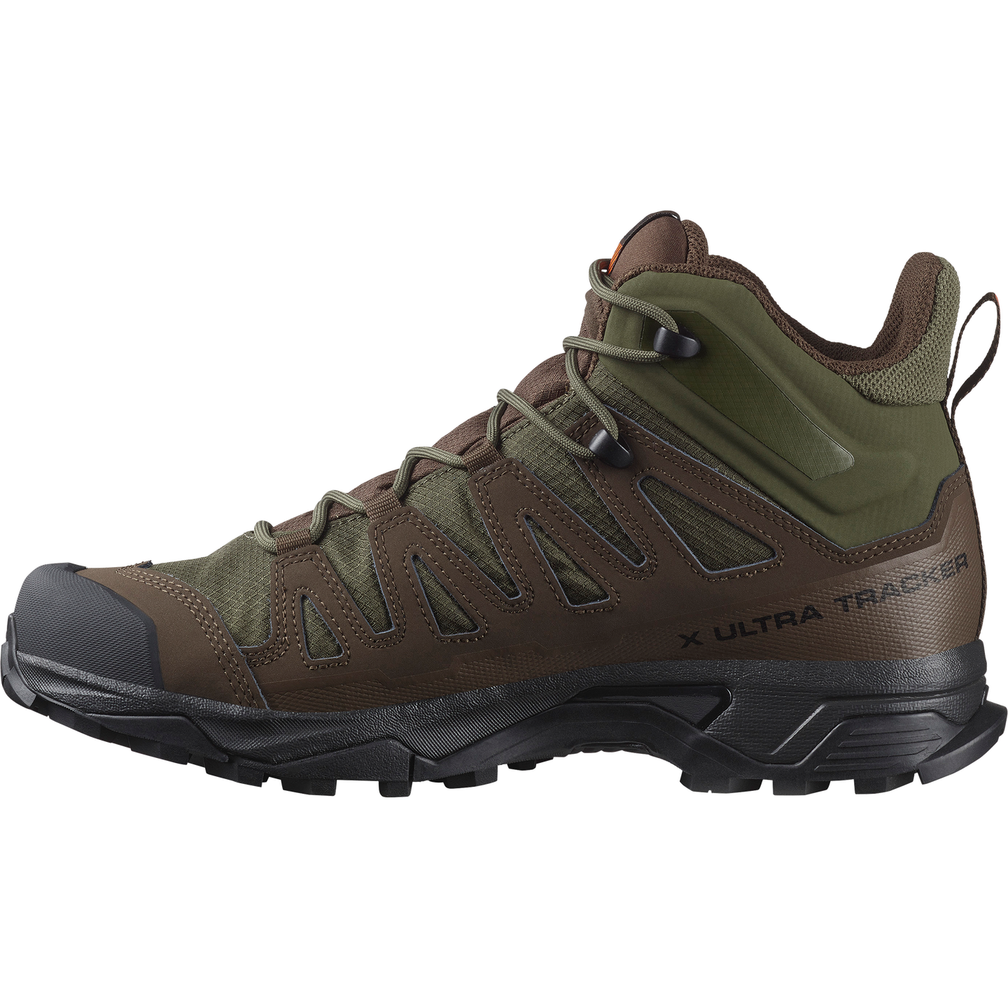 Обувь Salomon X Ultra Tracker GORE-TEX, цвет: Зелёный / Земляной коричневый — фото 3