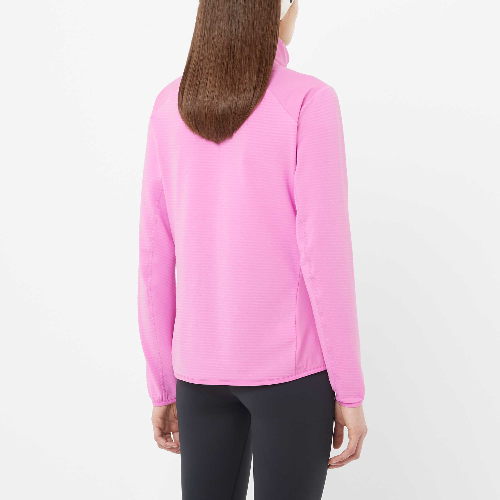 ESSENTIAL LIGHTWARM HYBRID Women's Full Zip Midlayer Jacket | Salomon