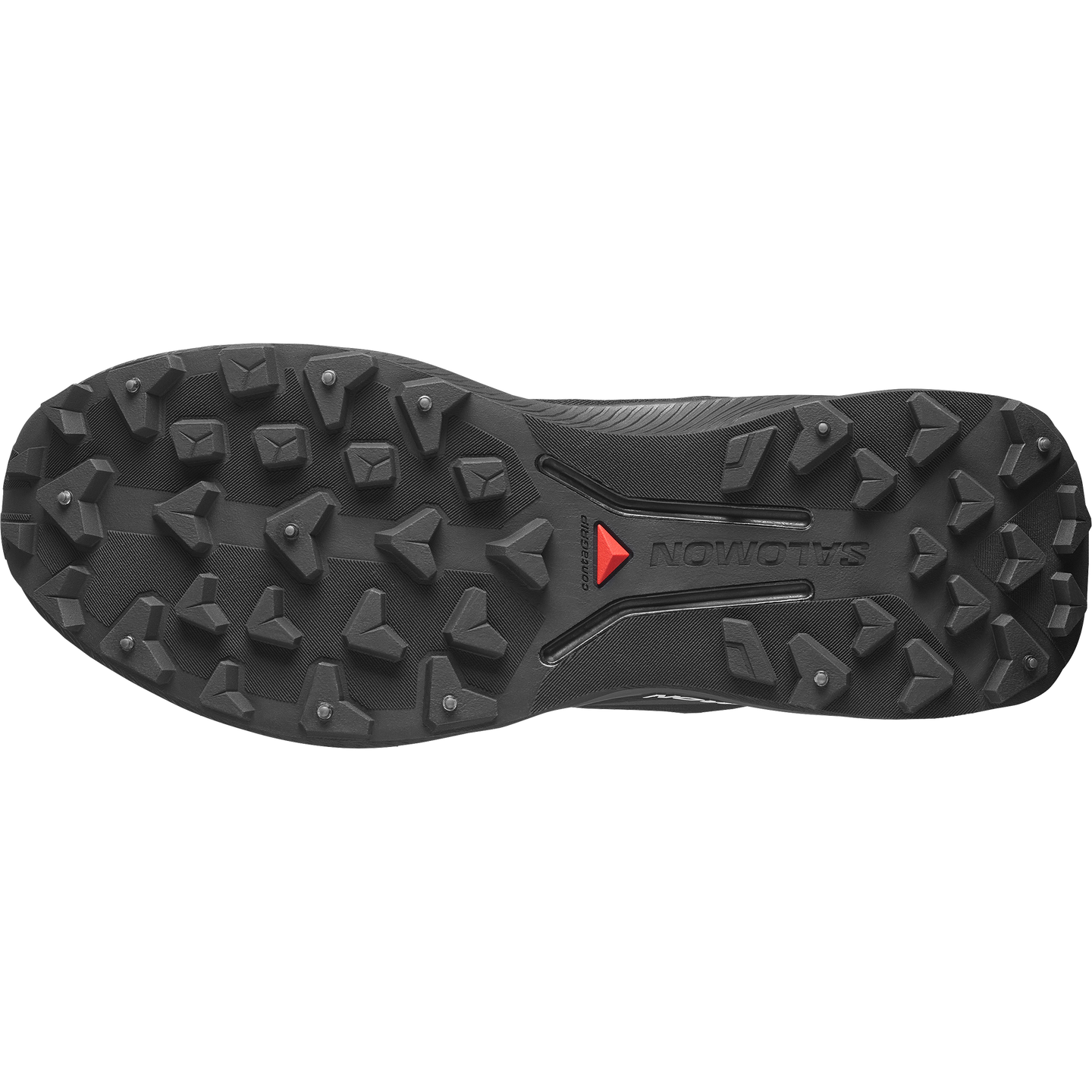 Кроссовки Salomon Genesis 2 GORE-TEX Spike, цвет: Чёрный / Белый — фото 7