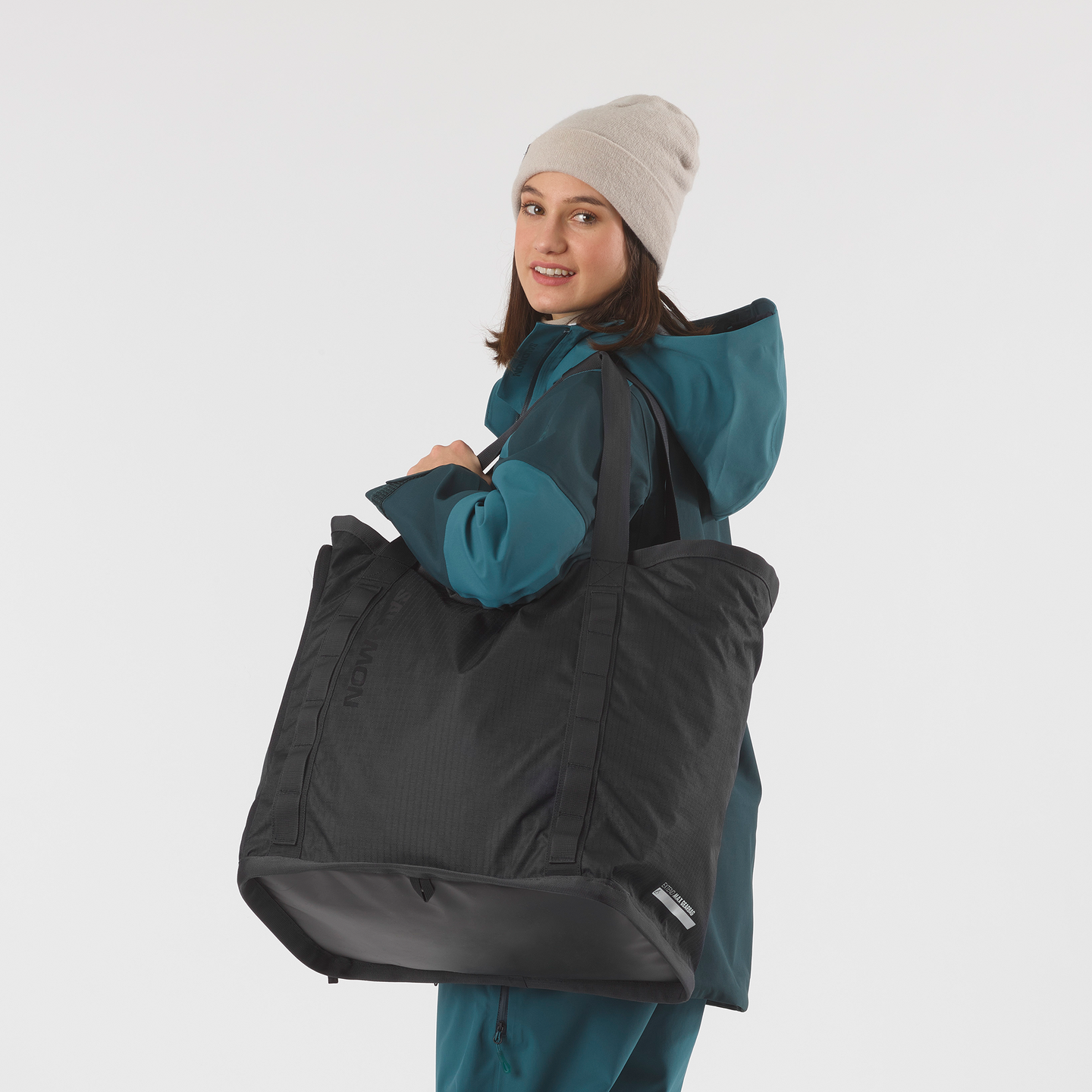 Сумка Salomon Extend Max Gearbag, цвет: Чёрный — фото 8