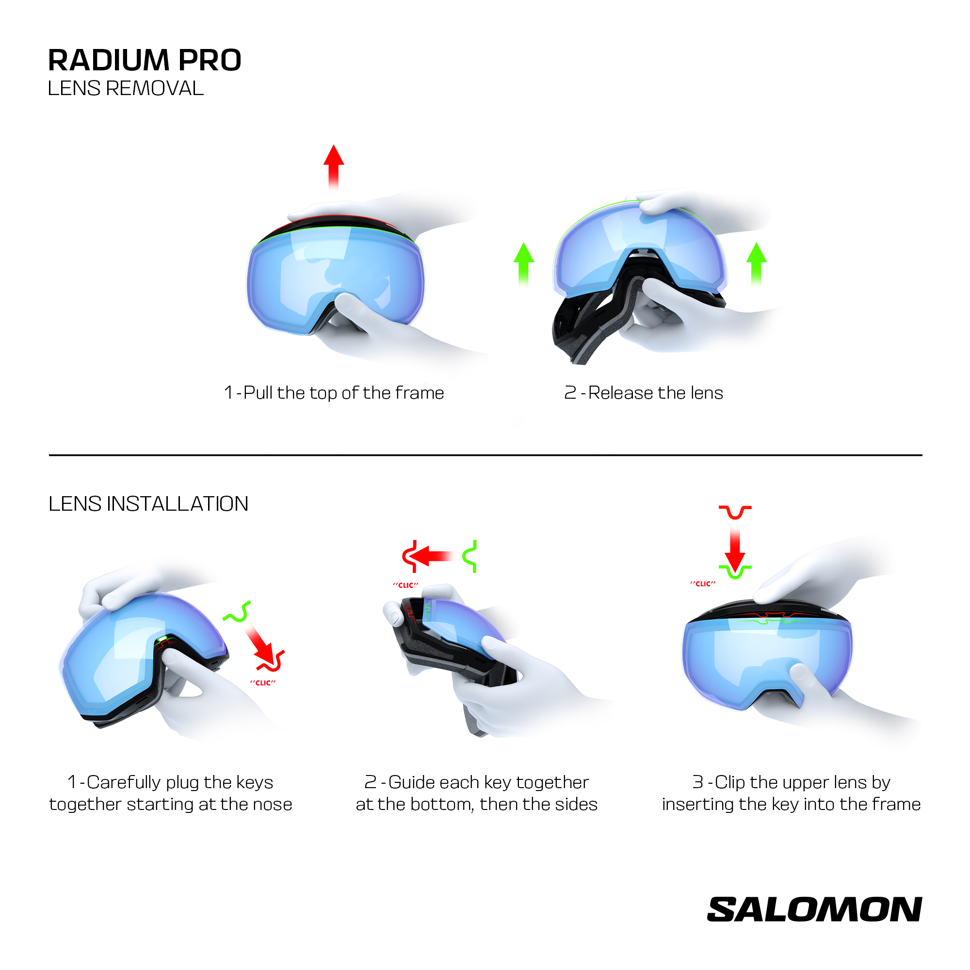 Кроссовки Salomon RADIUM PRO S SIGMA (and EXTRA LENS) — фото 5