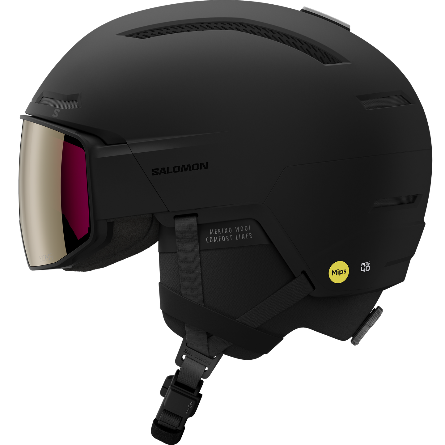 Шлем Salomon Driver Prime Sigma Plus Mips, цвет: Чёрный — фото 4