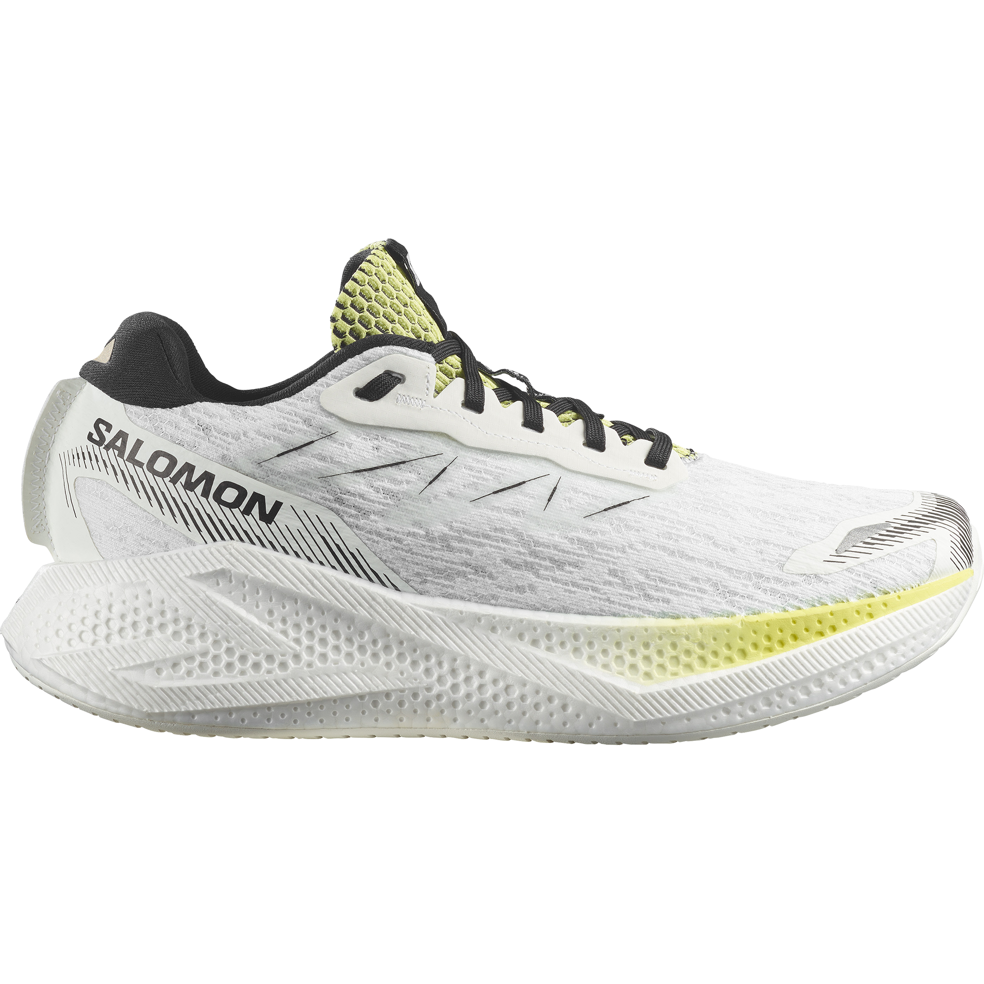 White / Sunny Lime / Black