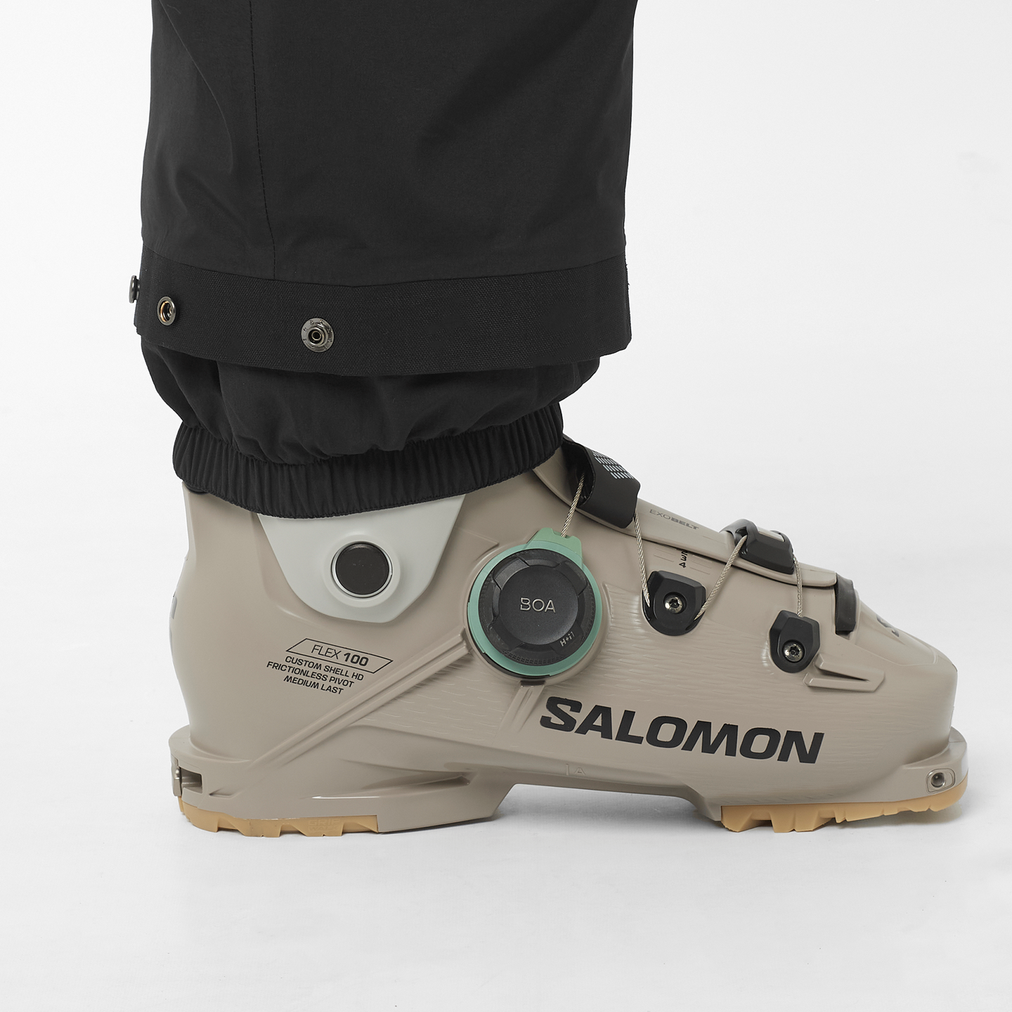 Куртки Salomon Scrambler GORE-TEX, цвет: Глубокий чёрный — фото 2