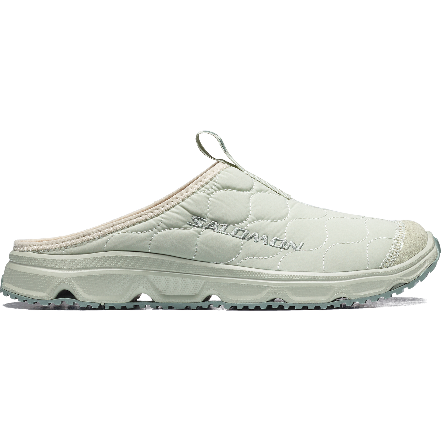 Сандалии Salomon RX Slide 3.0 ATQ, цвет: Морской пенный / Зелёный — фото 1