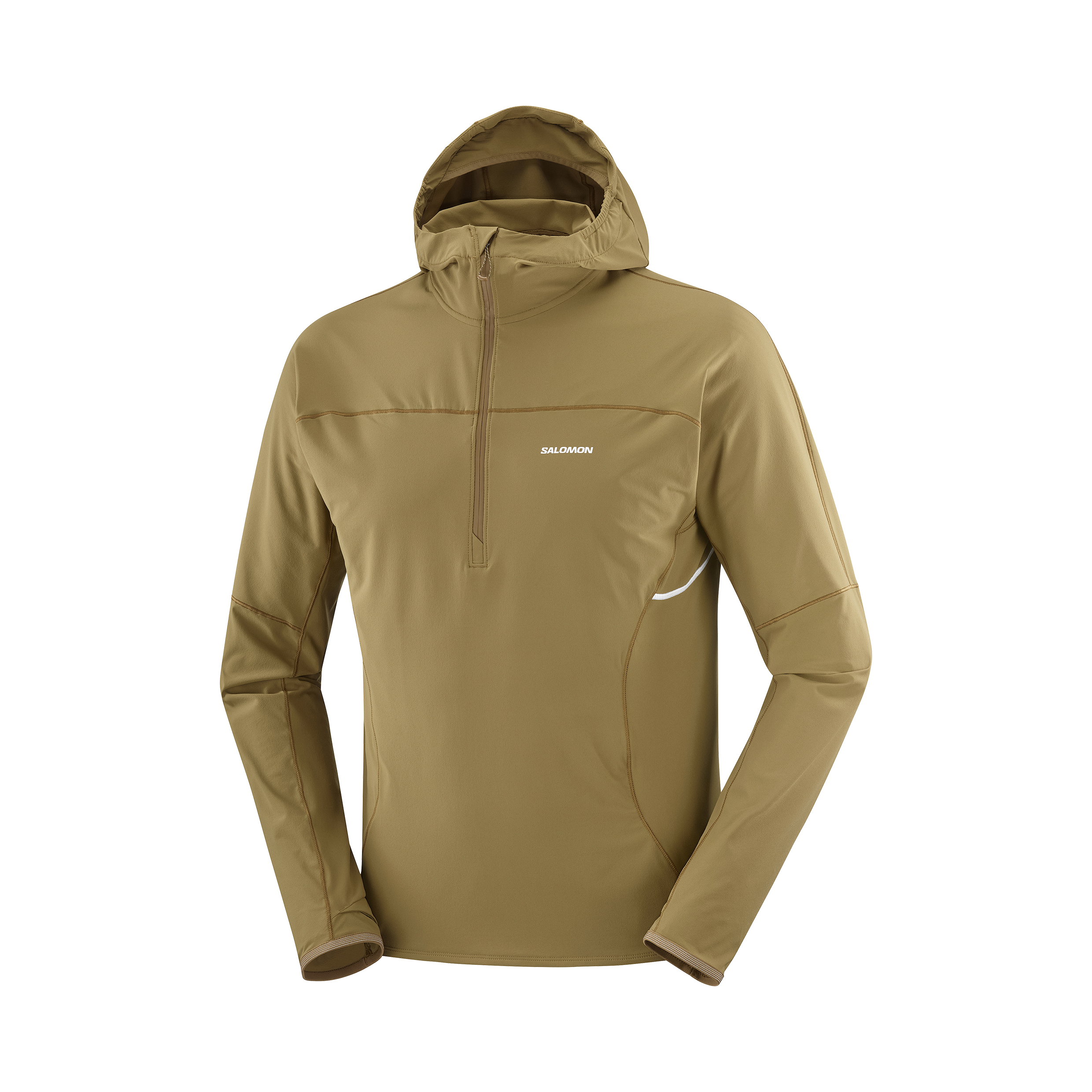 SENSE AERO HYBRID Men's Midlayer Jacket with hood | Salomon