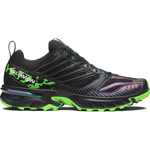 Кроссовки Salomon Acs Nexxt the Green Star BY Feid, цвет: Чёрный / Яркий зелёный