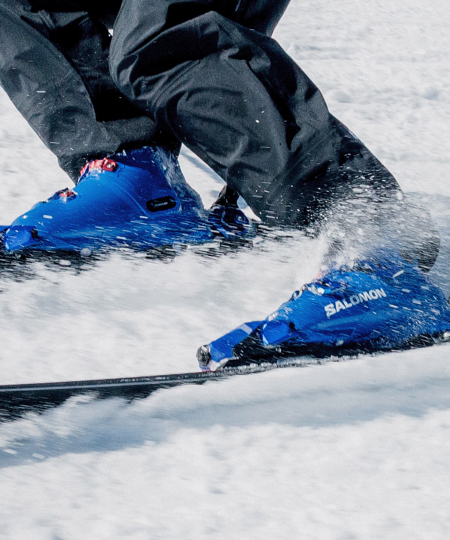 Мужские горнолыжные ботинки Salomon S/PRO Alpha C BOA® 130, цвет: Синий / Белый — фото 2