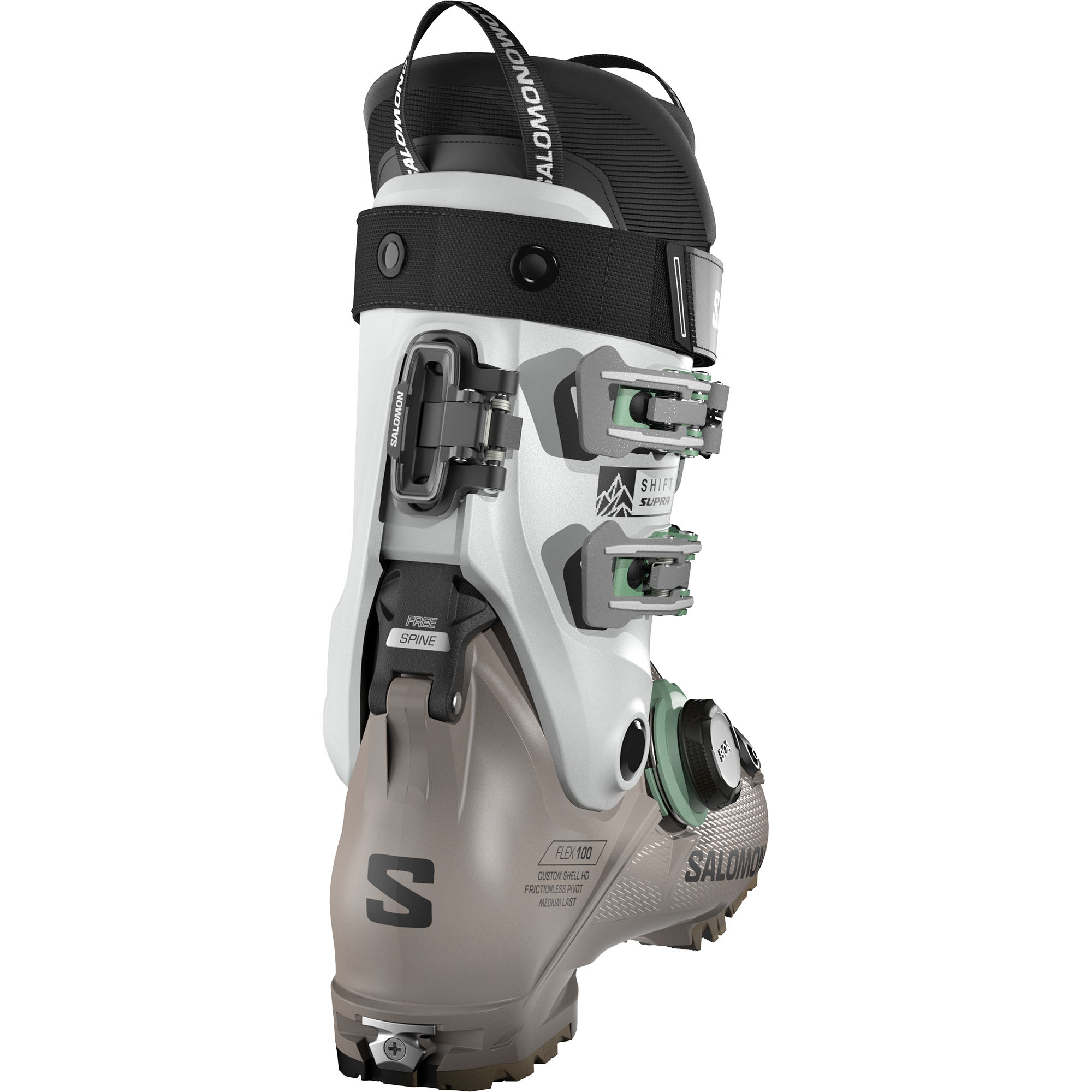 SALOMON スノーボード グレー SHIFT SUPRA S BOA® 100 Men - All-Mountain | Salomon