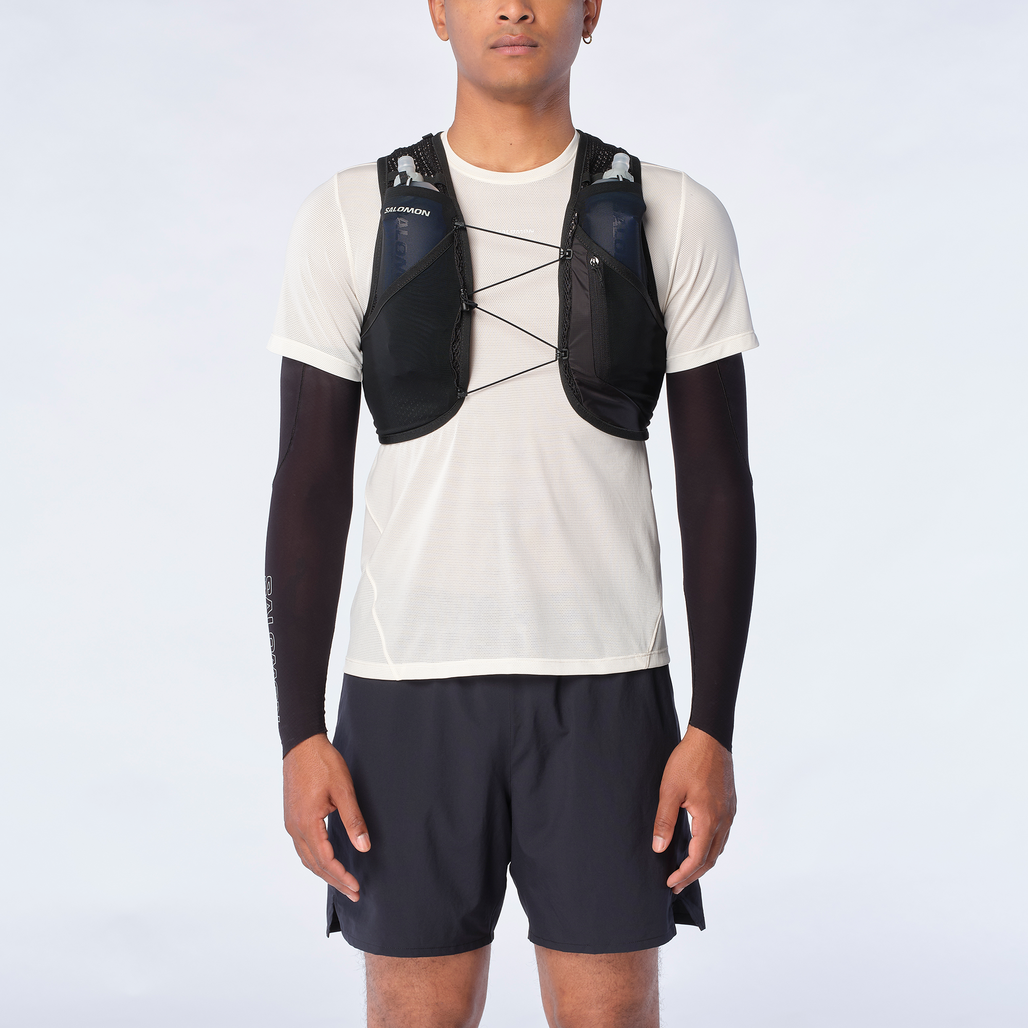 【美品】SALOMON ACTIVE SKIN 8 ブラック Mサイズ ACTIVE SKIN 8 Black | Salomon