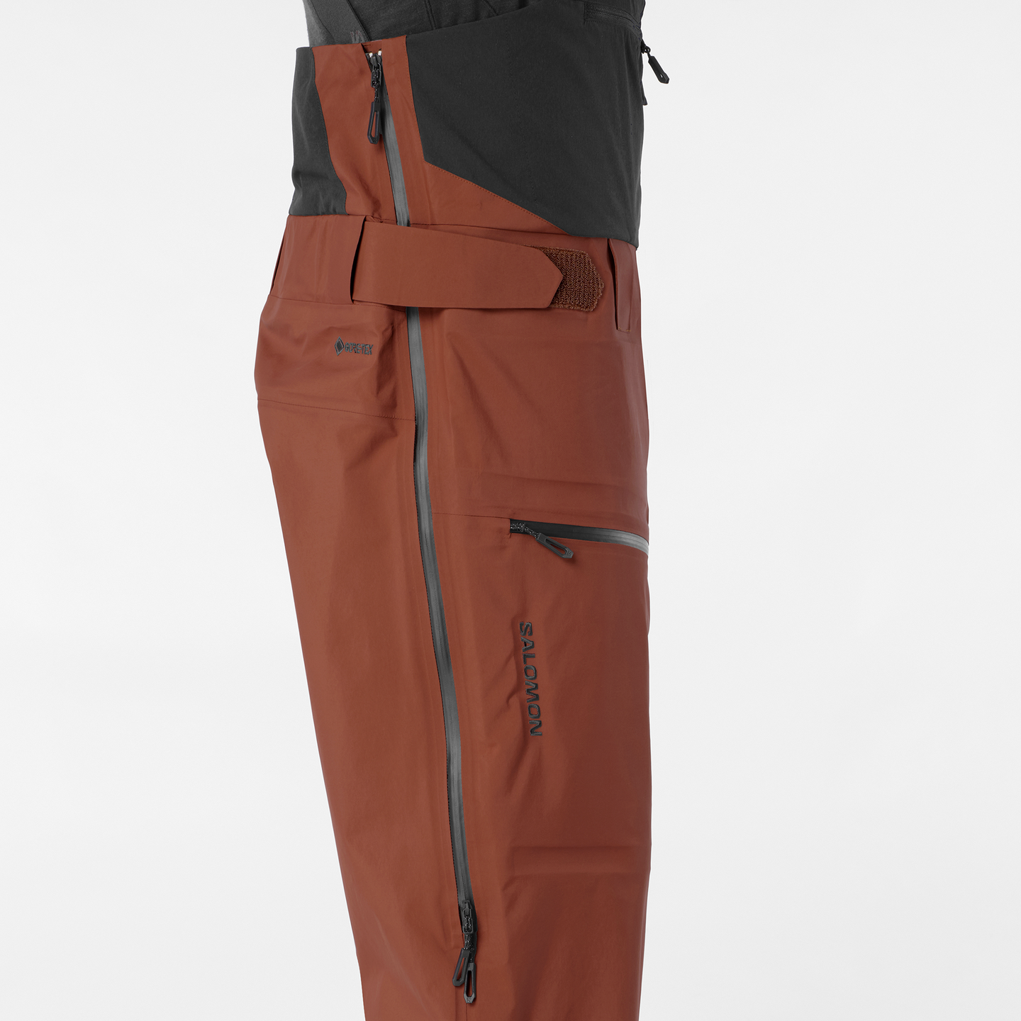 Куртка Salomon Moon Patrol Gore-Tex, цвет: Умбра — фото 2