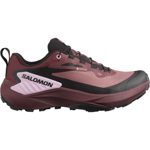 Женские кроссовки Salomon Genesis GORE-TEX, цвет: Розовый серо-коричневый / Чёрный