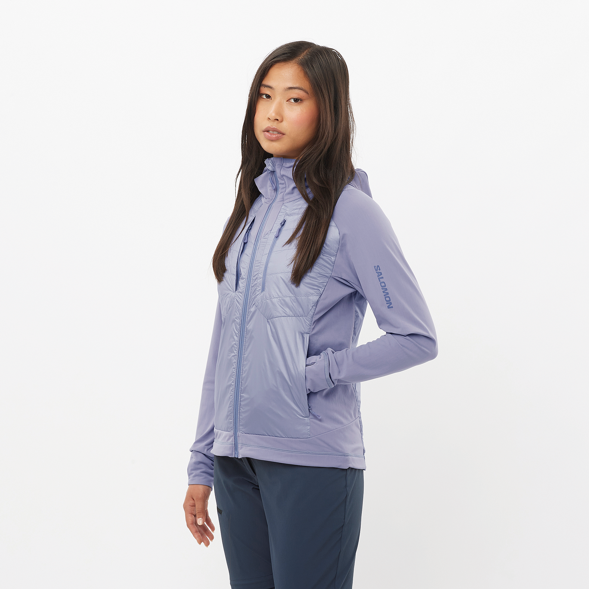 ELIXIR HYBRID Women's Insulated Hooded Jacket | Salomon