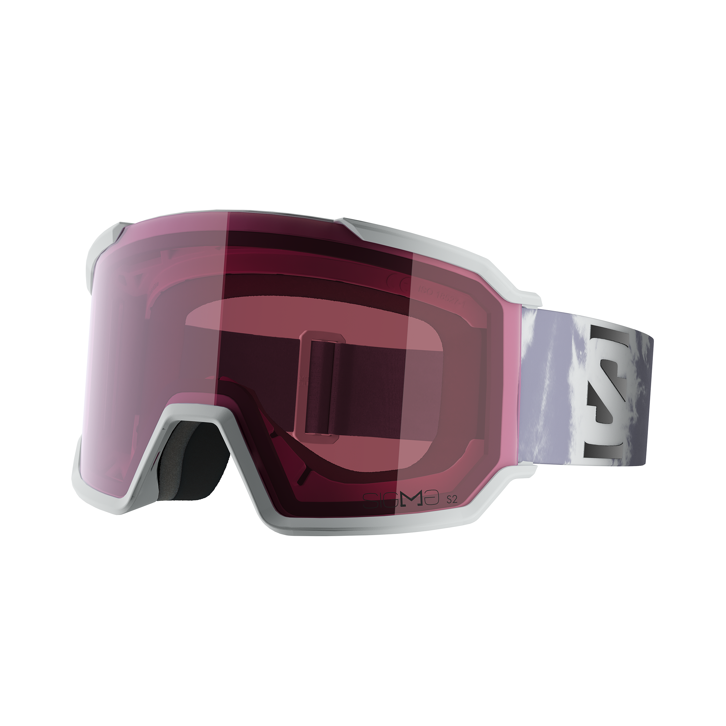 S/VIEW 3 LOW BRIDGE FIT SIGMA Unisex · Snow goggles Partly cloudy